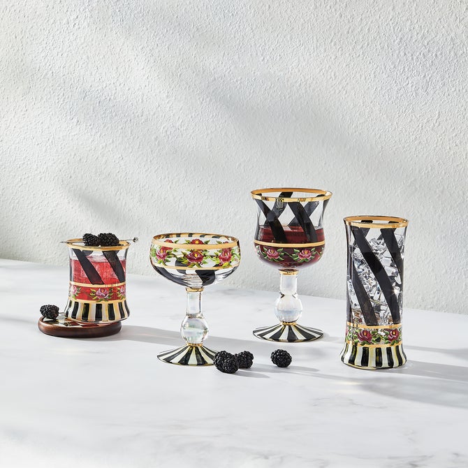 Maypole Black Coupe Glass - {current_domain}