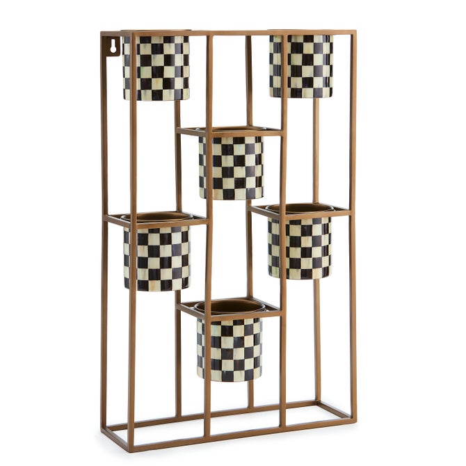 Courtly Check Large Hanging Plant Stand - {current_domain}