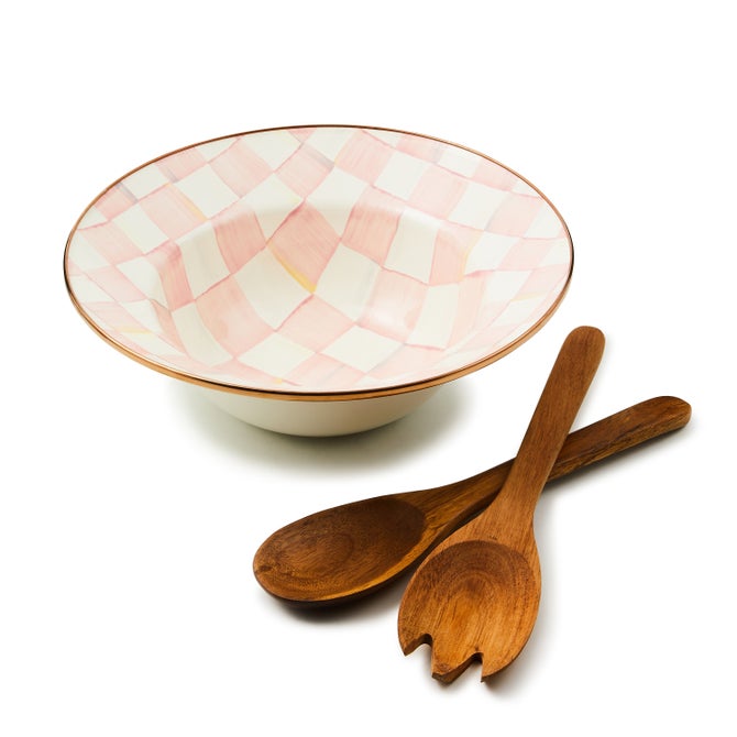 Rosy Check Salad Serving Set - {current_domain}