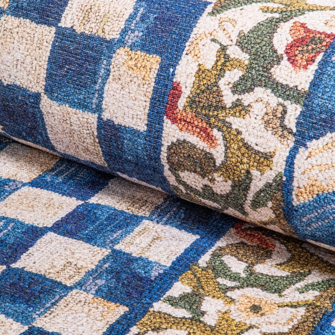 Truly Royal Check 3' x 5' Washable Rug - {current_domain}