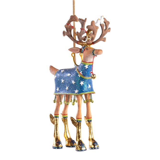 Patience Brewster Dash Away Comet Reindeer Ornament - {current_domain}
