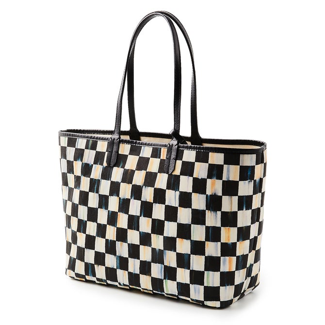 Courtly Check Marche Medium Tote - {current_domain}