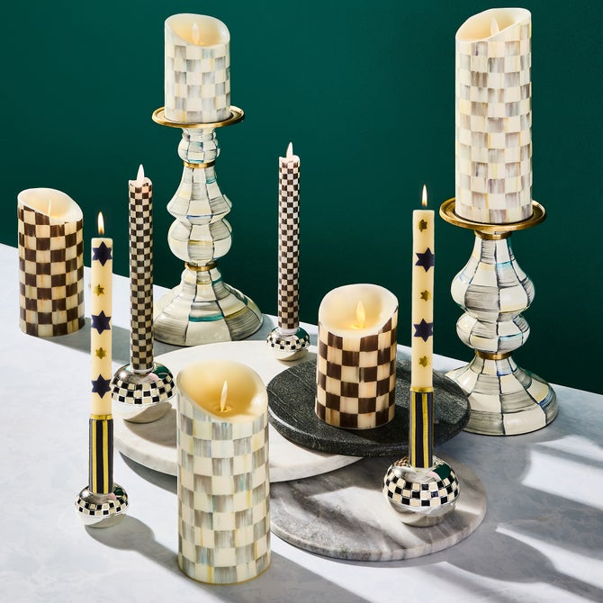 Judaica Dinner Candles, Set of 2 - {current_domain}