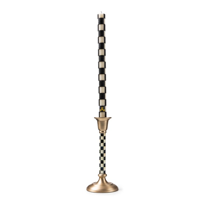 Courtly Check Small Candlestick - {current_domain}