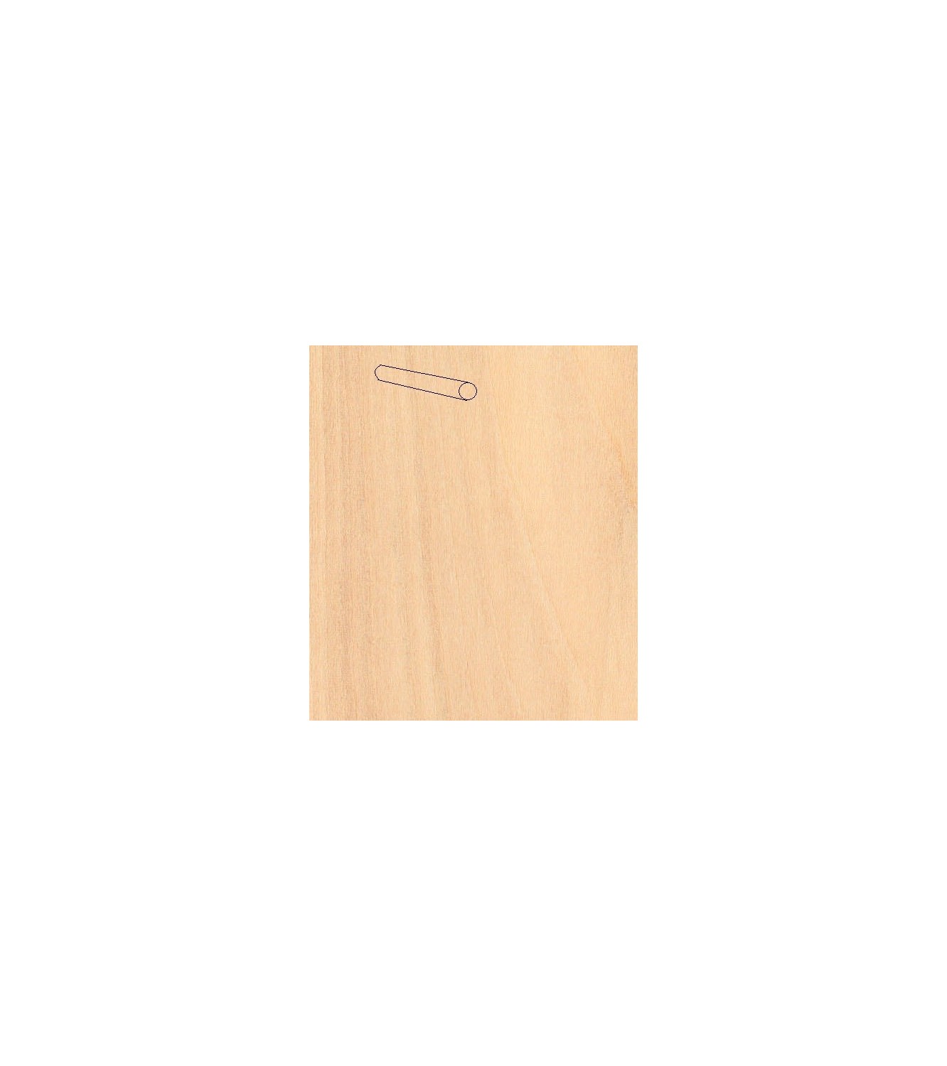 Birch Rod Pack 5 x 914 mm (2 Pcs.)