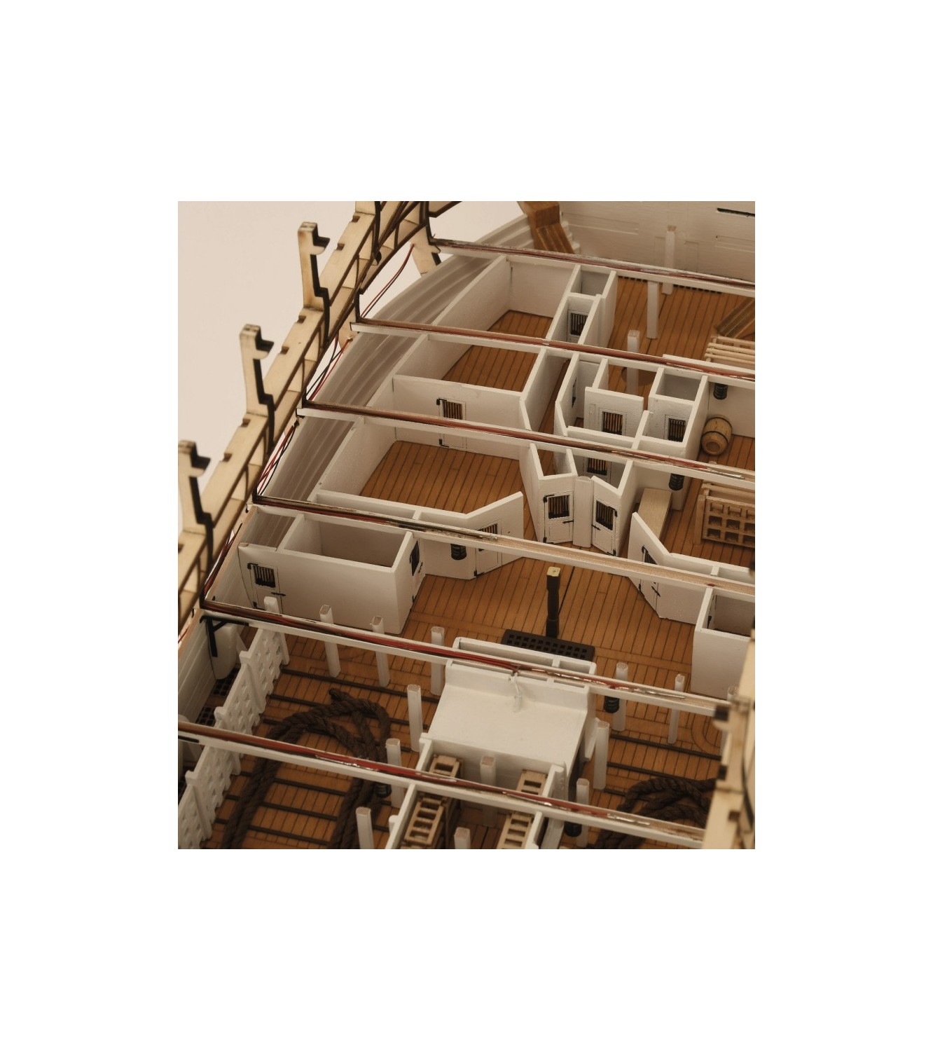 HMS VICTORY Trafalgar 1805 - ANATOMY Version - 1:84 Wooden Scale Model