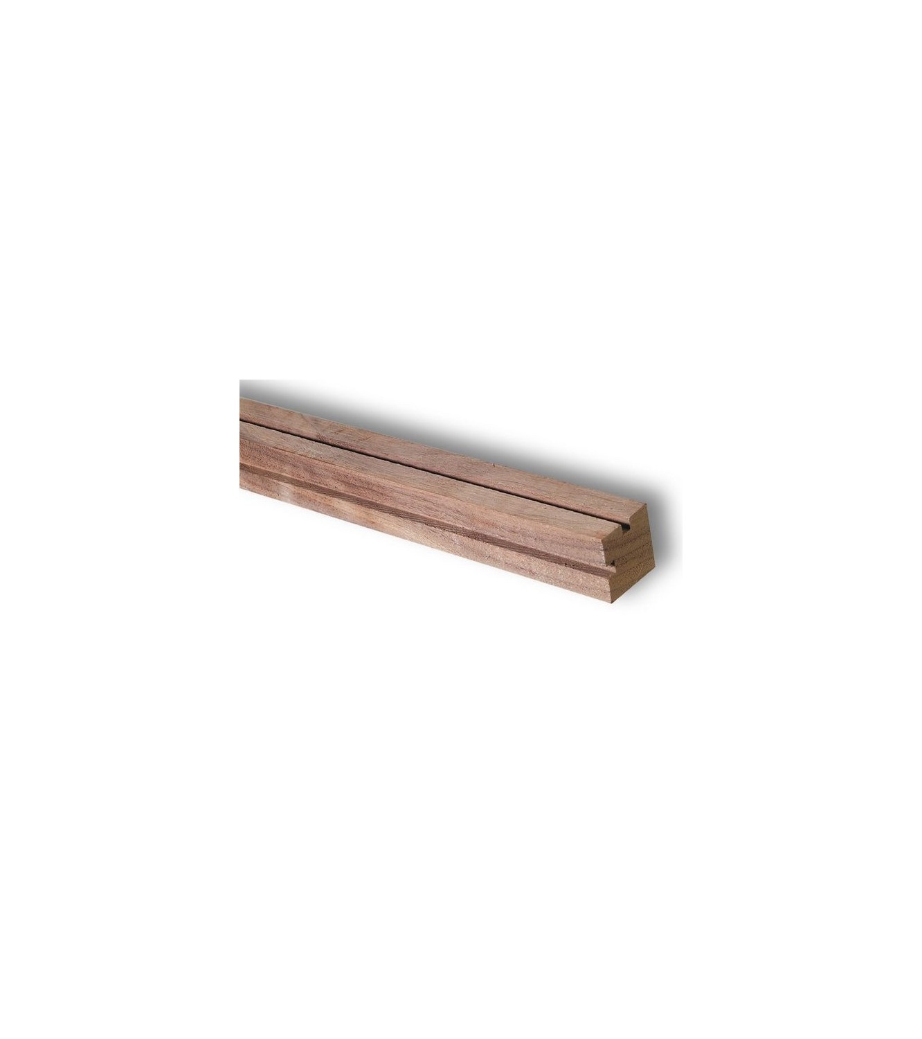 American Walnut Molding for Showcase: 16 x 16 x 1000 mm