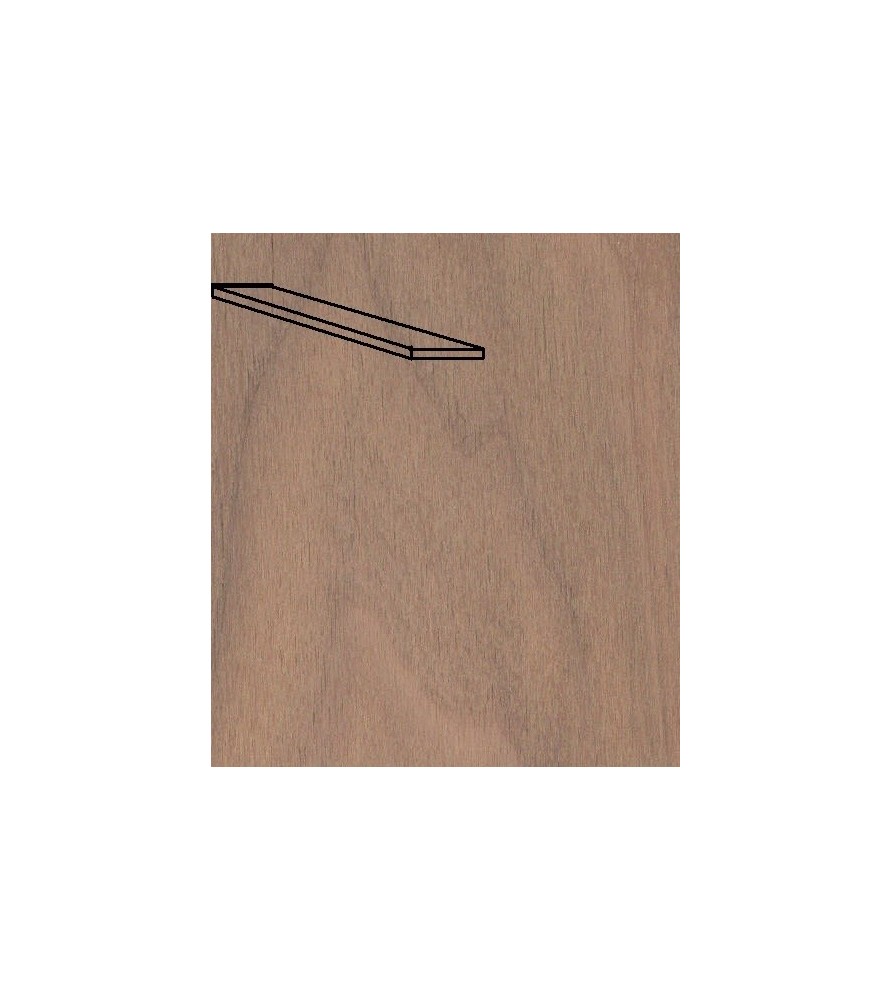 American Walnut Veneer Pack 0.6 x 6 x 1000 mm (20 Pcs.)