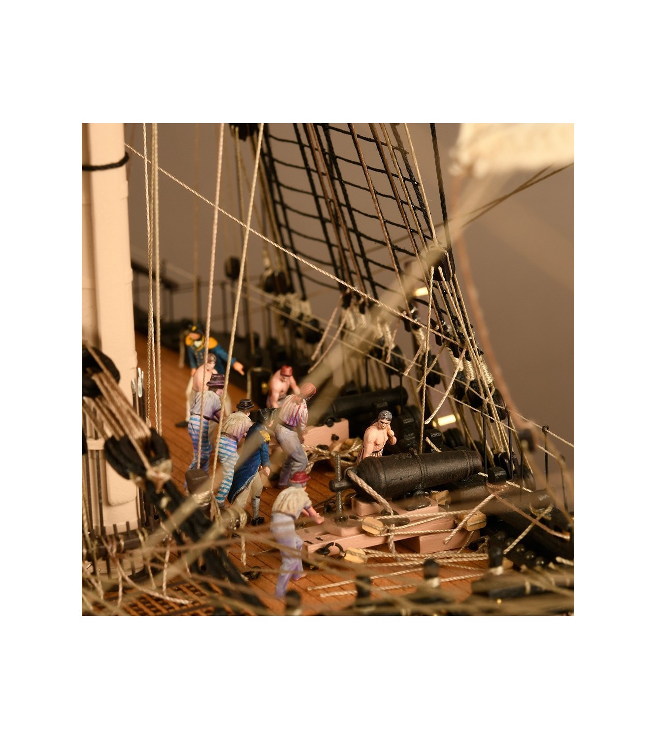 HMS VICTORY Trafalgar 1805 - ANATOMY Version - 1:84 Wooden Scale Model
