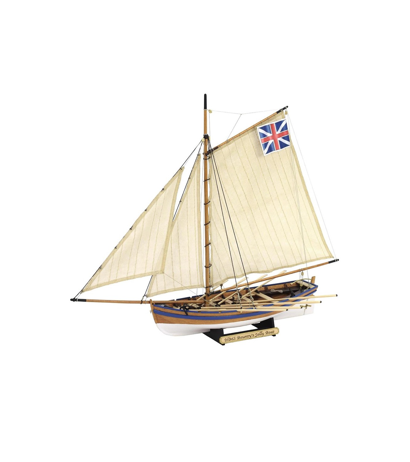 HMS Bounty's Jolly Boat. 1:25 Wooden Model Ship Kit