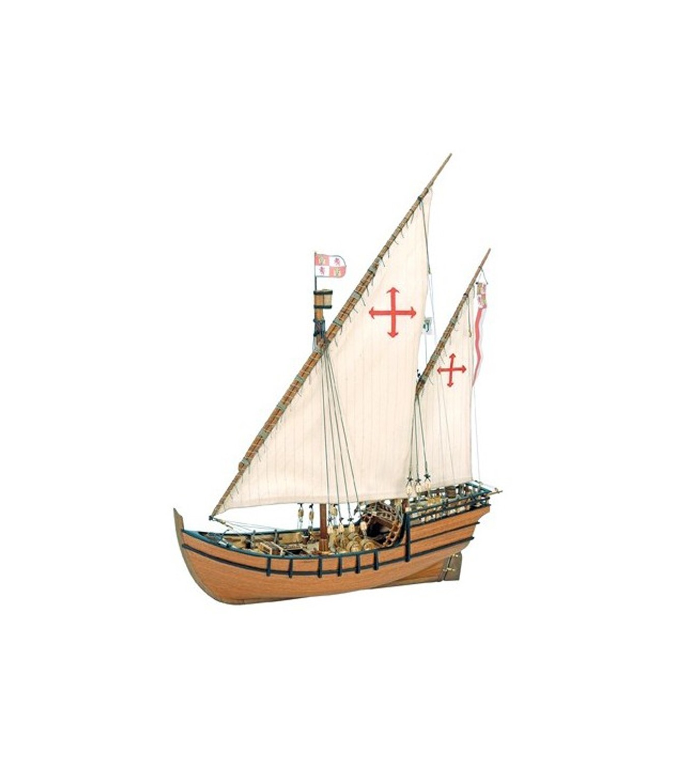 Caravel La Niña. 1:65 Wooden Model Ship Kit