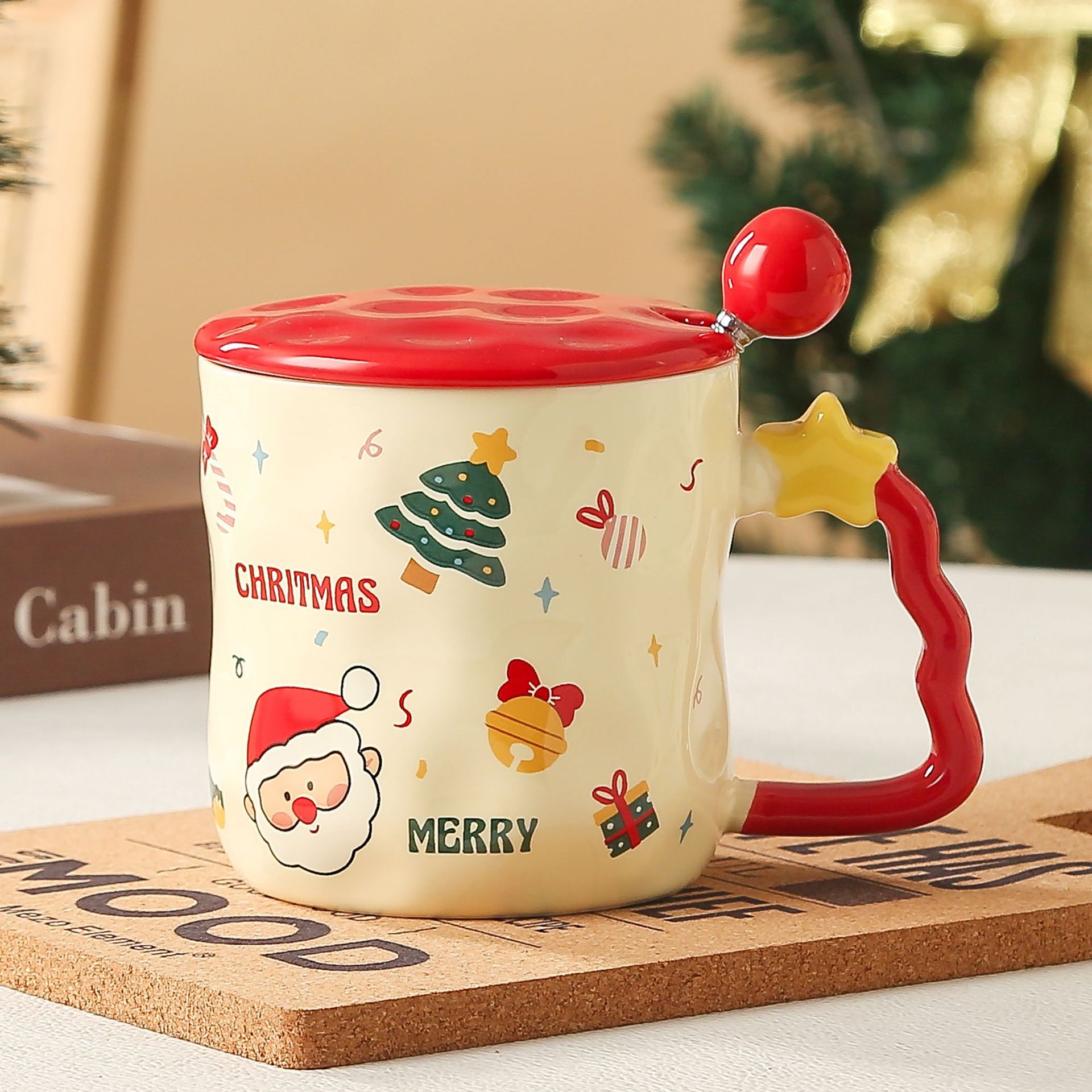 Christmas Reindeer Ceramic Mug