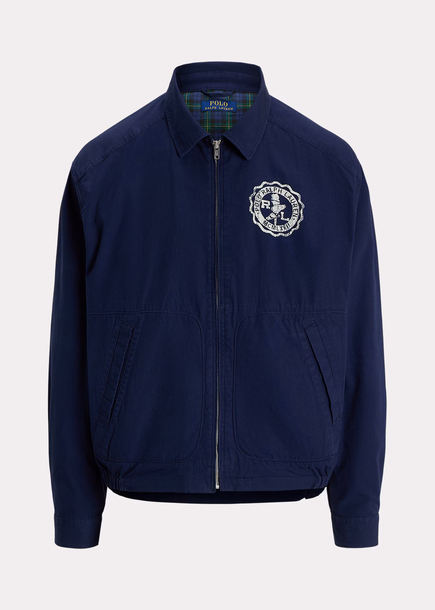 Segeltuchjacke mit Wappendruck - RALPH LAUREN OUTLET