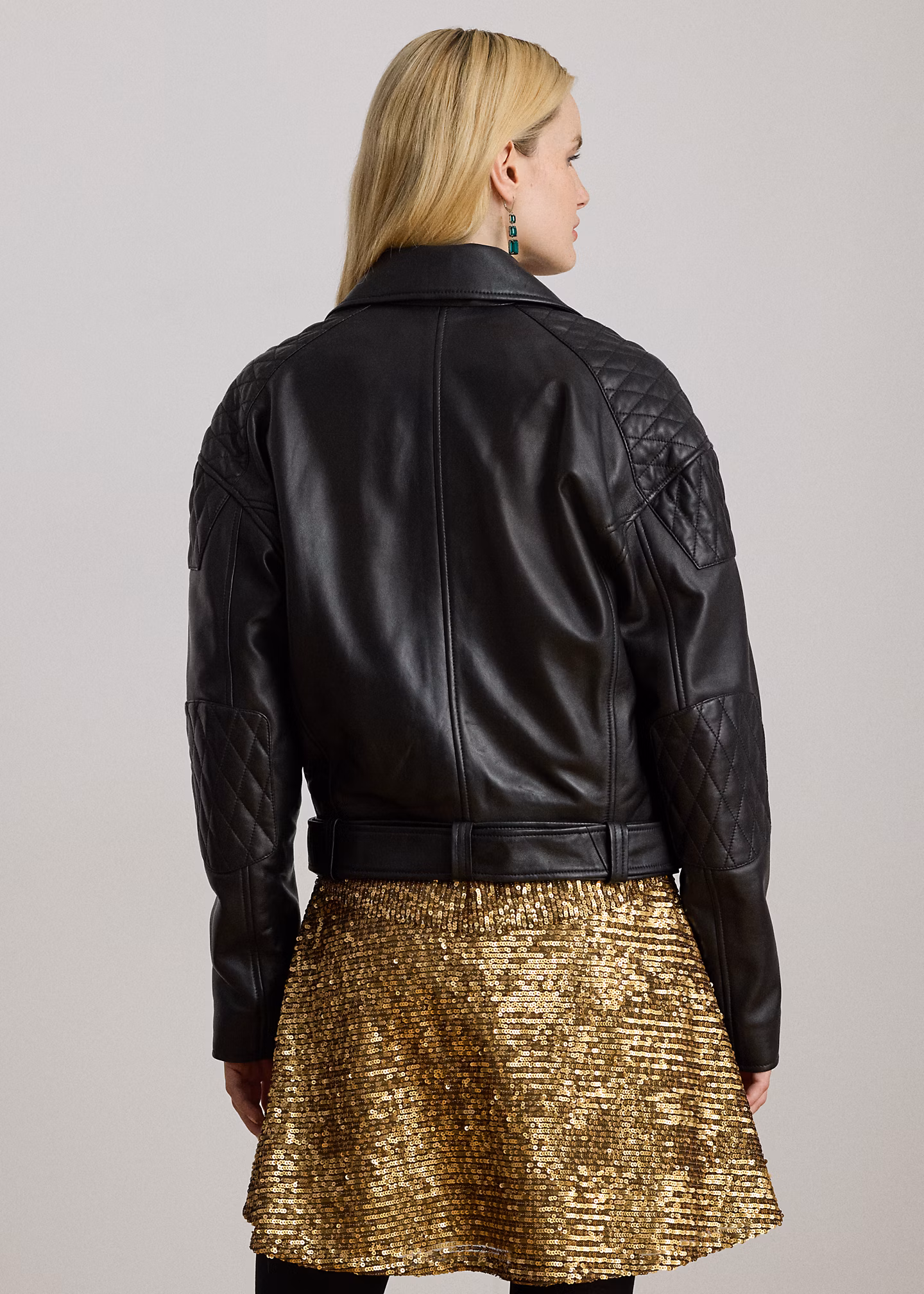 Bikerjacke aus Lammleder - RALPH LAUREN OUTLET