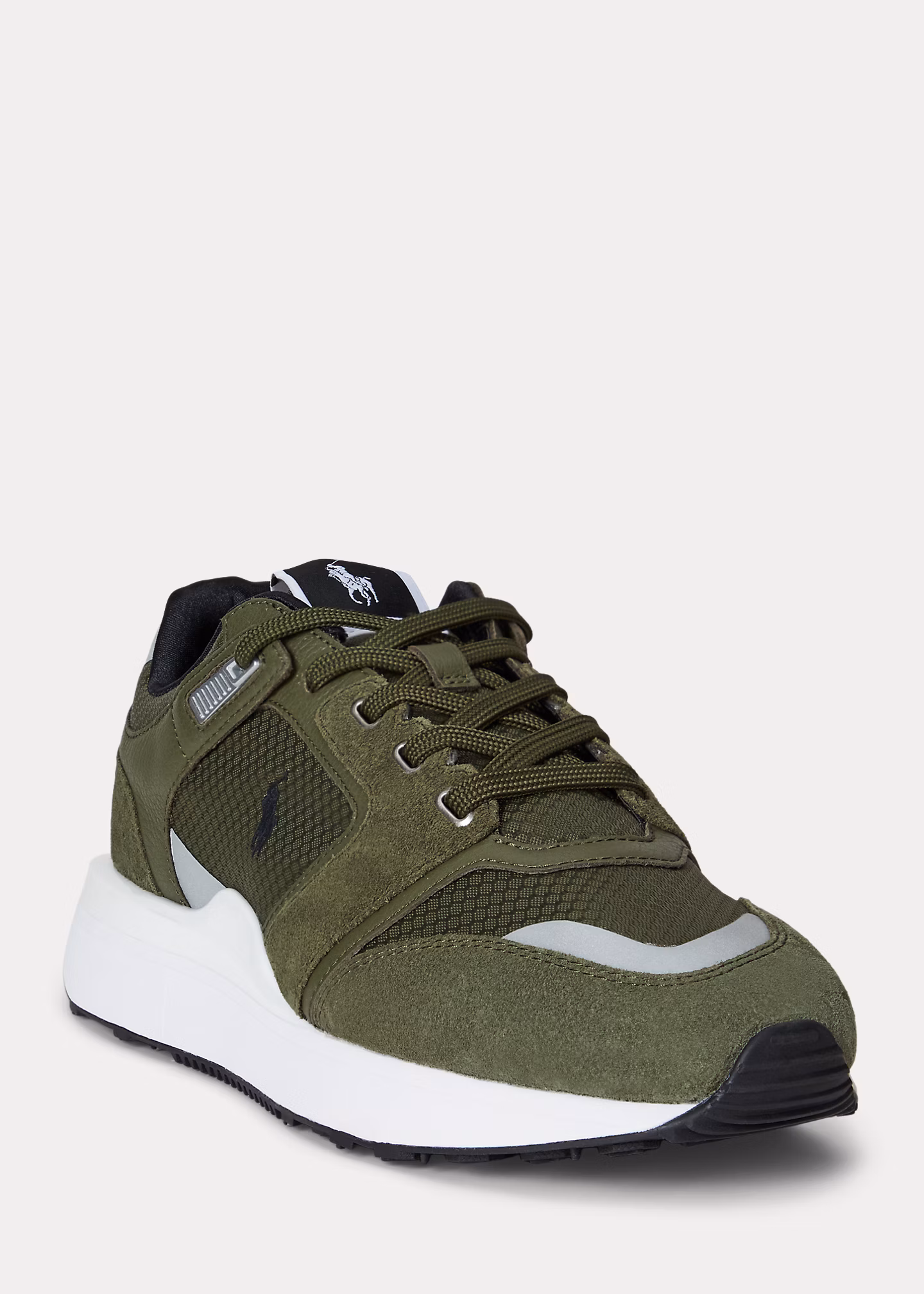 Sneaker Train 89 V2 mit Wildlederbahnen - RALPH LAUREN OUTLET