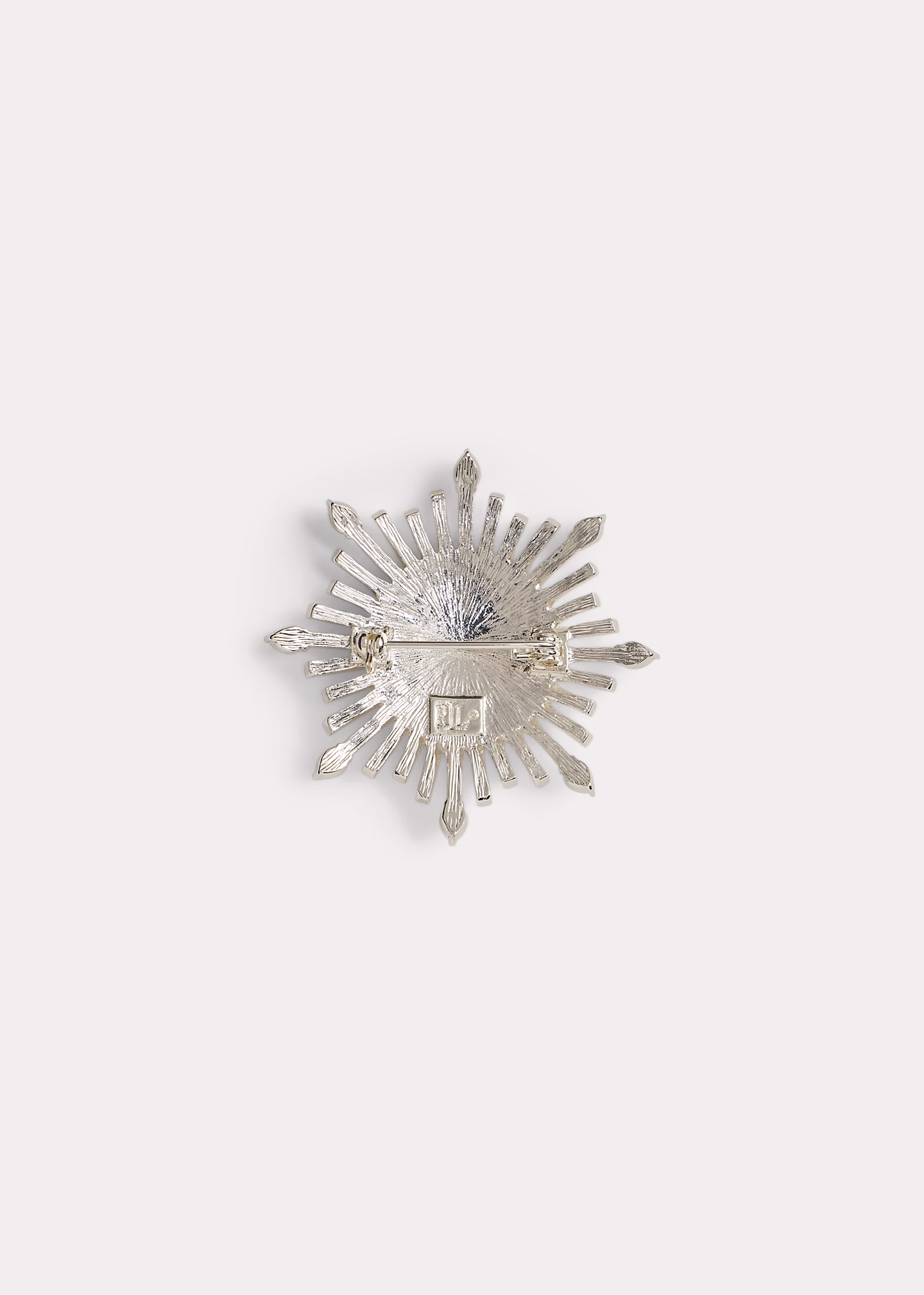 Zweifarbige Pavé-Starburst-Wappenbrosche - RALPH LAUREN OUTLET