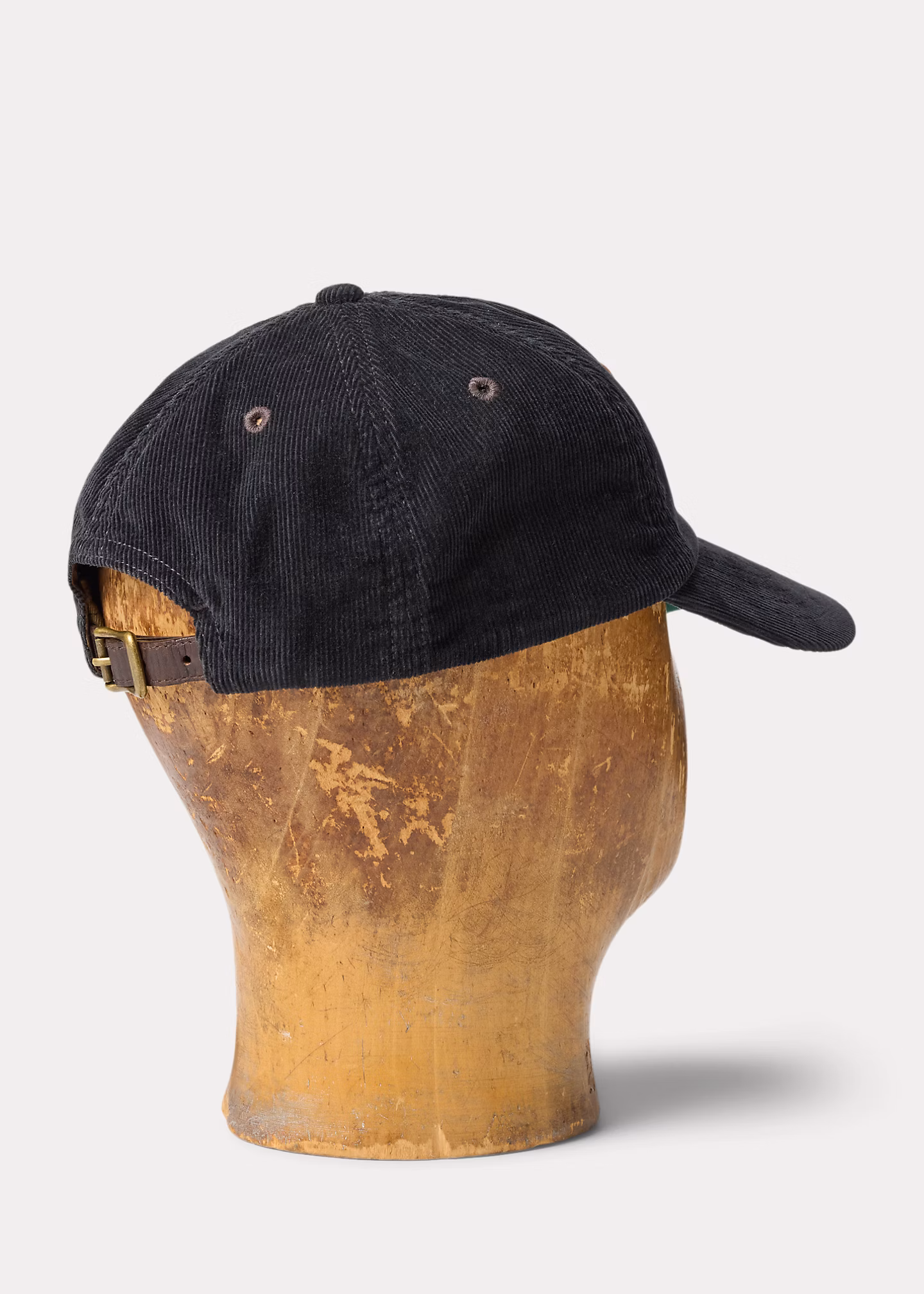 Kordsamt-Truckerkappe mit Lederaufnäher - RALPH LAUREN OUTLET