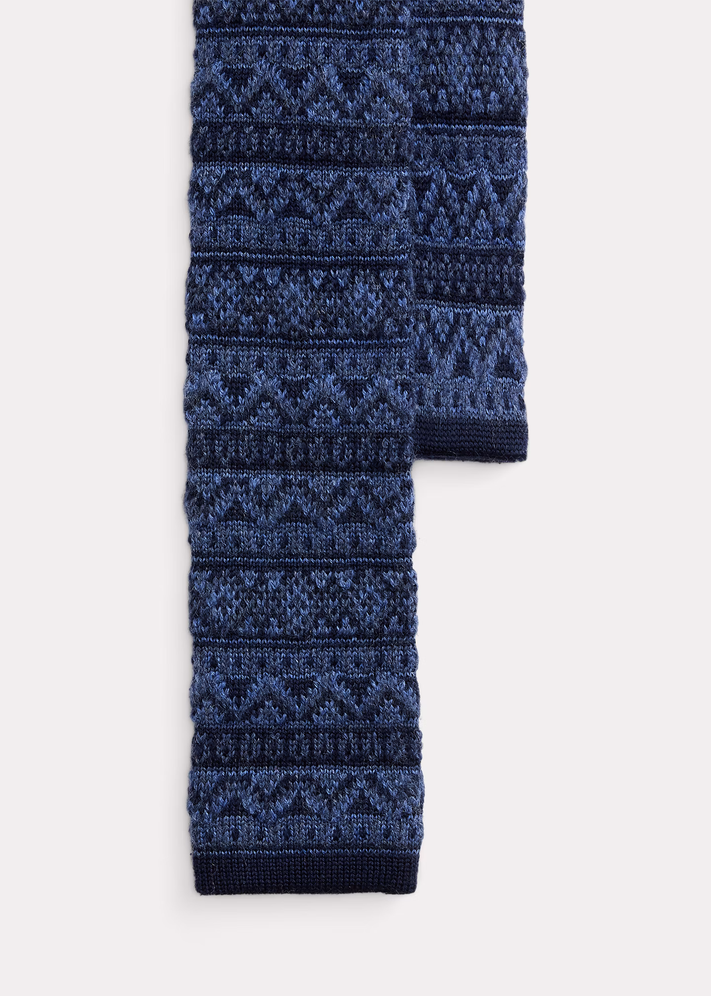 Woll-Strickkrawatte mit Fair-Isle-Muster - RALPH LAUREN OUTLET