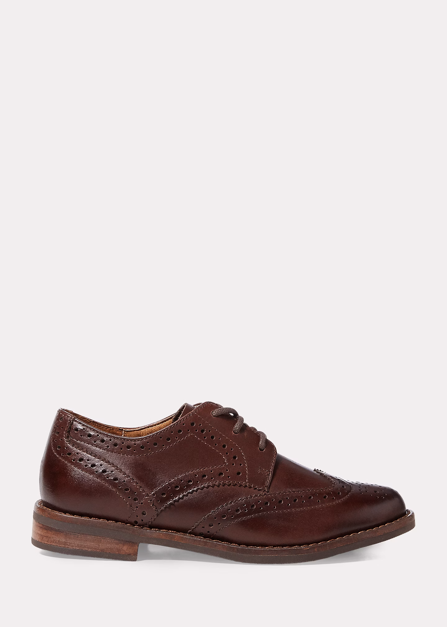 Oxford-Fullbrogue aus Leder - RALPH LAUREN OUTLET