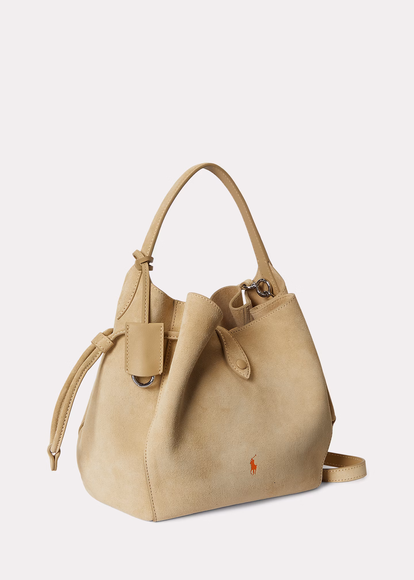 Wildledertasche Polo Play in Beutelform - RALPH LAUREN OUTLET