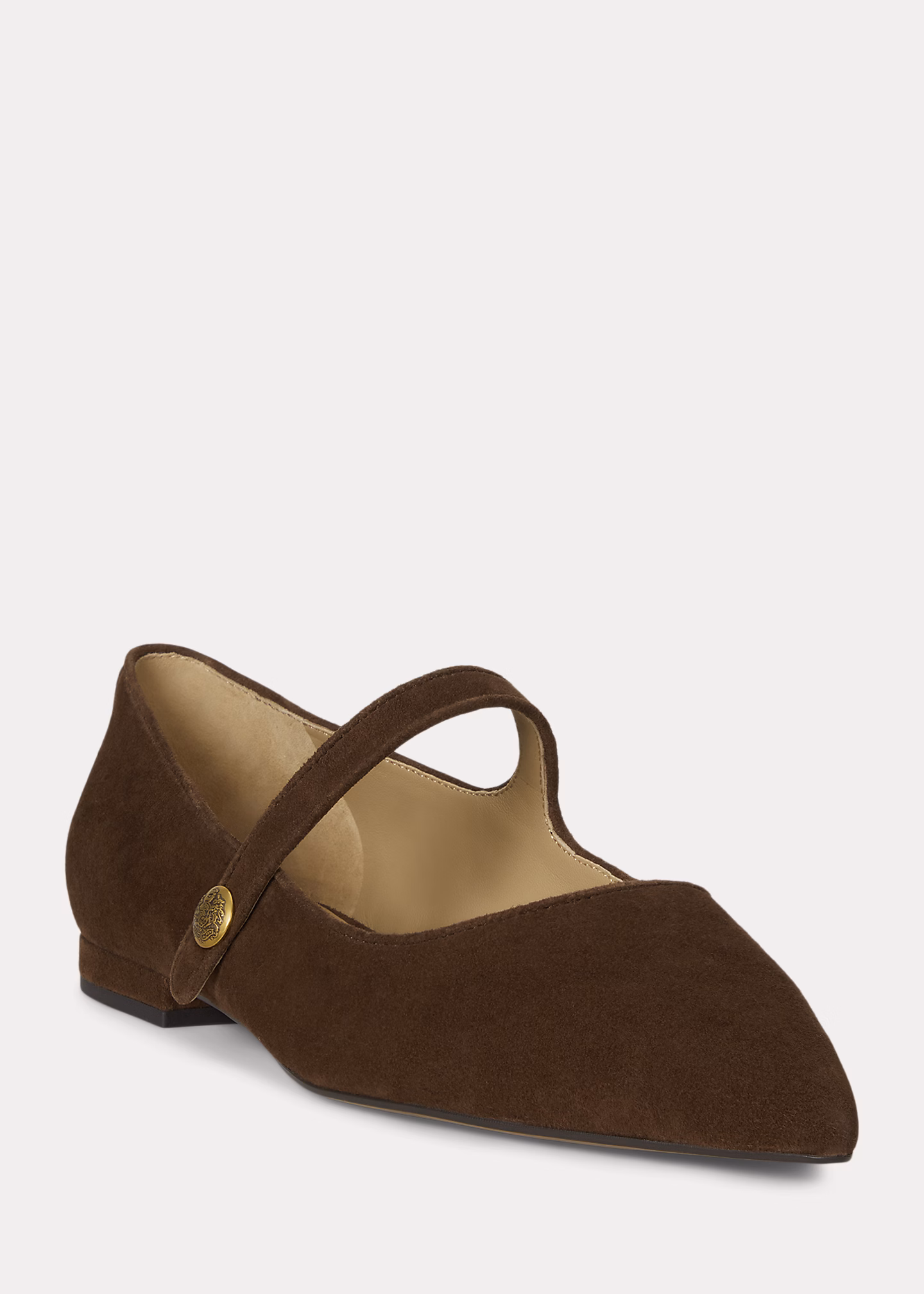 Mary Jane Londyn aus Wildleder - RALPH LAUREN OUTLET