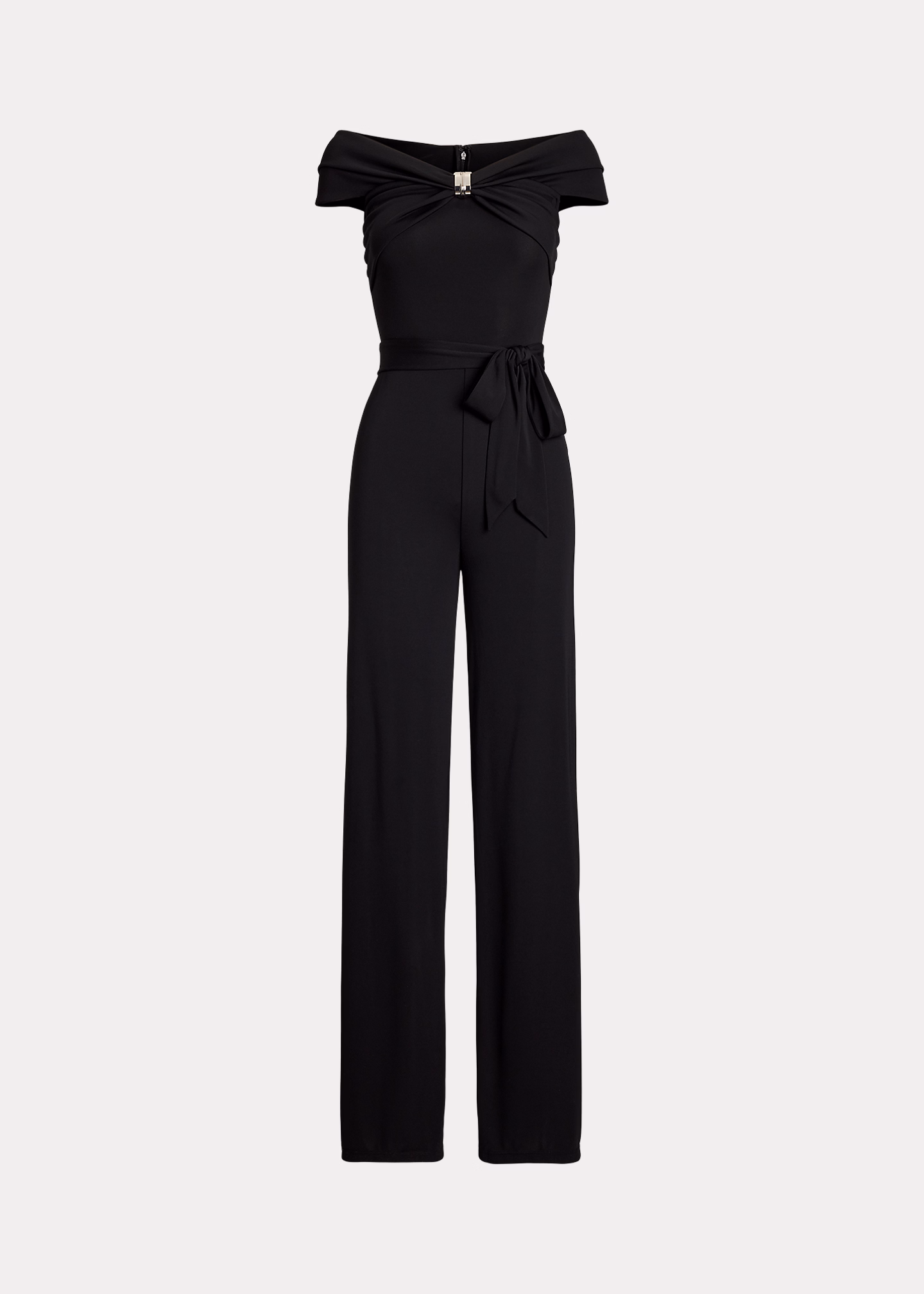 Schulterfreier Jumpsuit mit Gürtel - RALPH LAUREN OUTLET