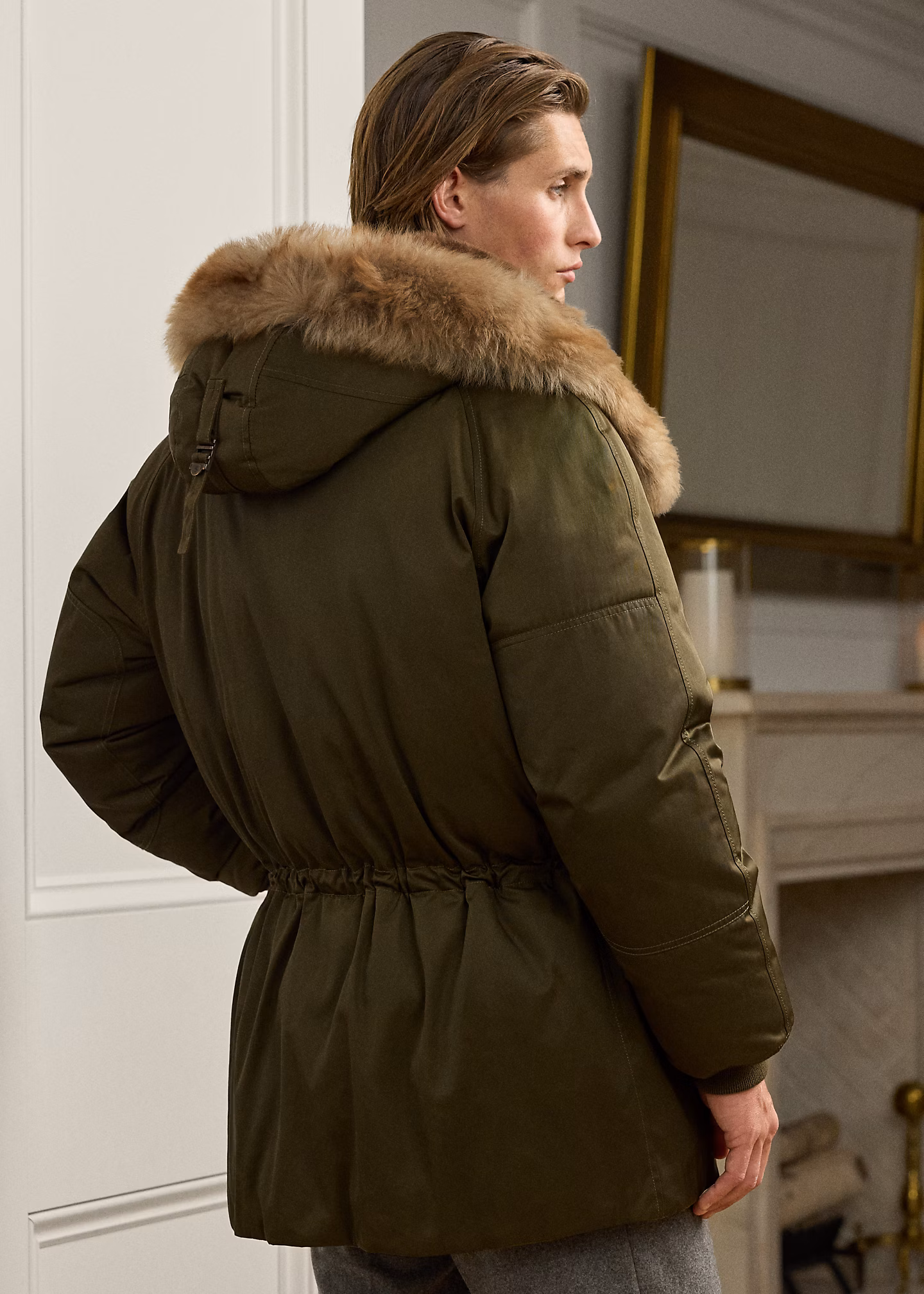 Daunenparka mit Lammfellbesatz - RALPH LAUREN OUTLET