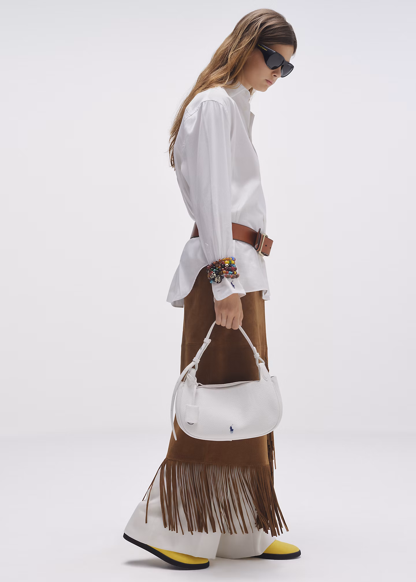 Wildlederrock mit Fransen - RALPH LAUREN OUTLET