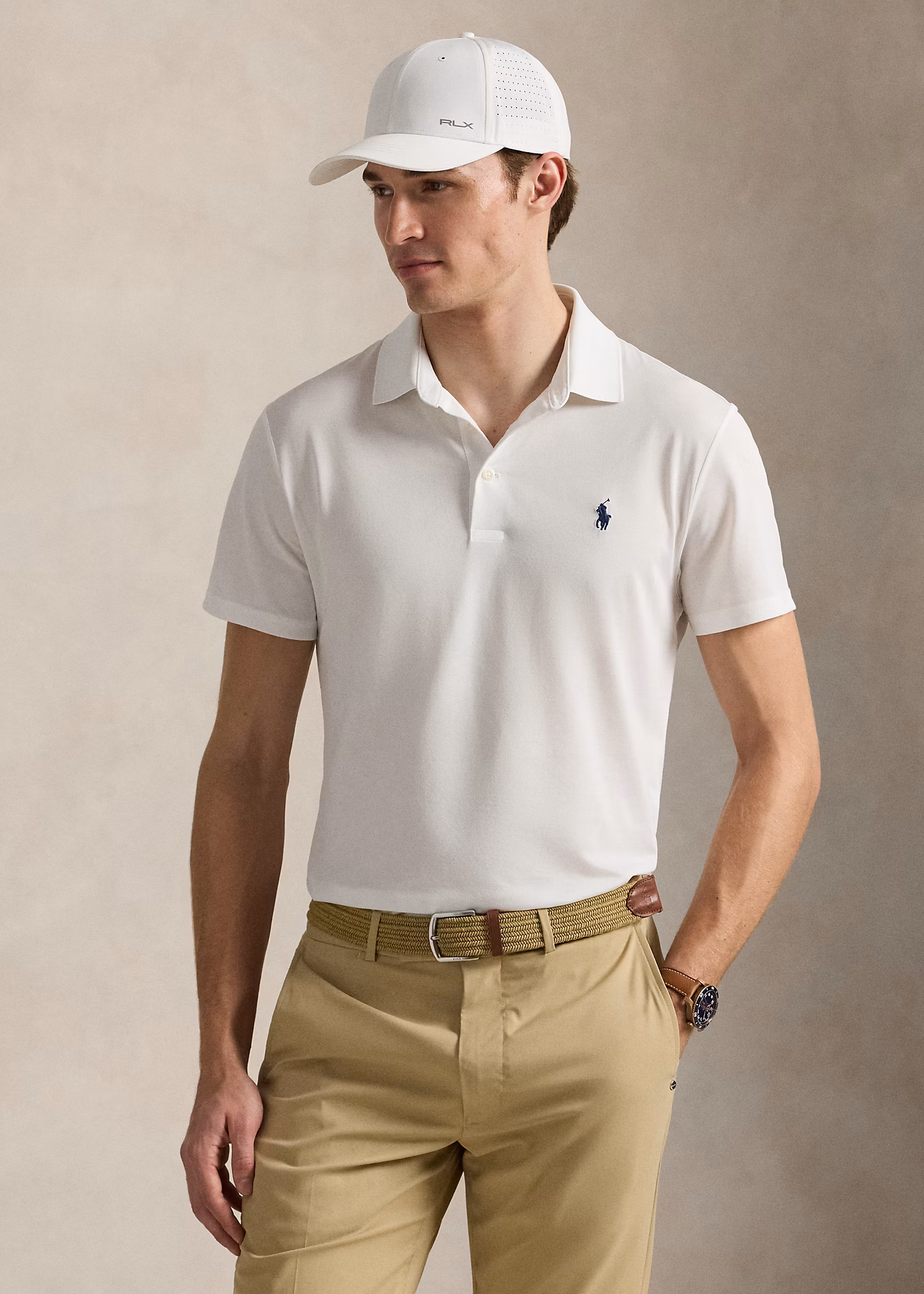 Tailored-Fit Performance-Poloshirt - RALPH LAUREN OUTLET
