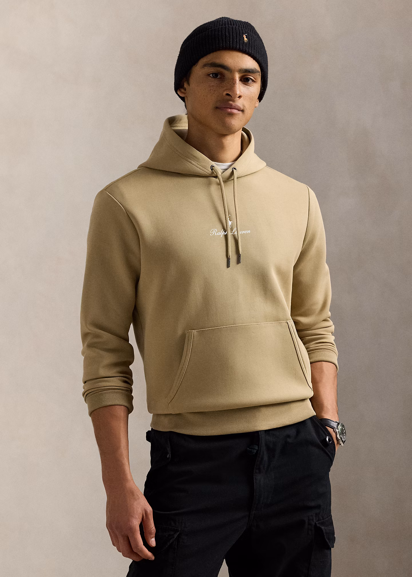 Doppellagige Kapuzenjacke mit Logo - RALPH LAUREN OUTLET