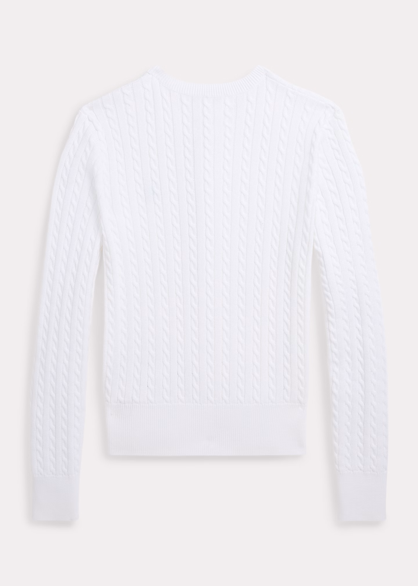 Baumwollcardigan mit Zopfmuster - RALPH LAUREN OUTLET