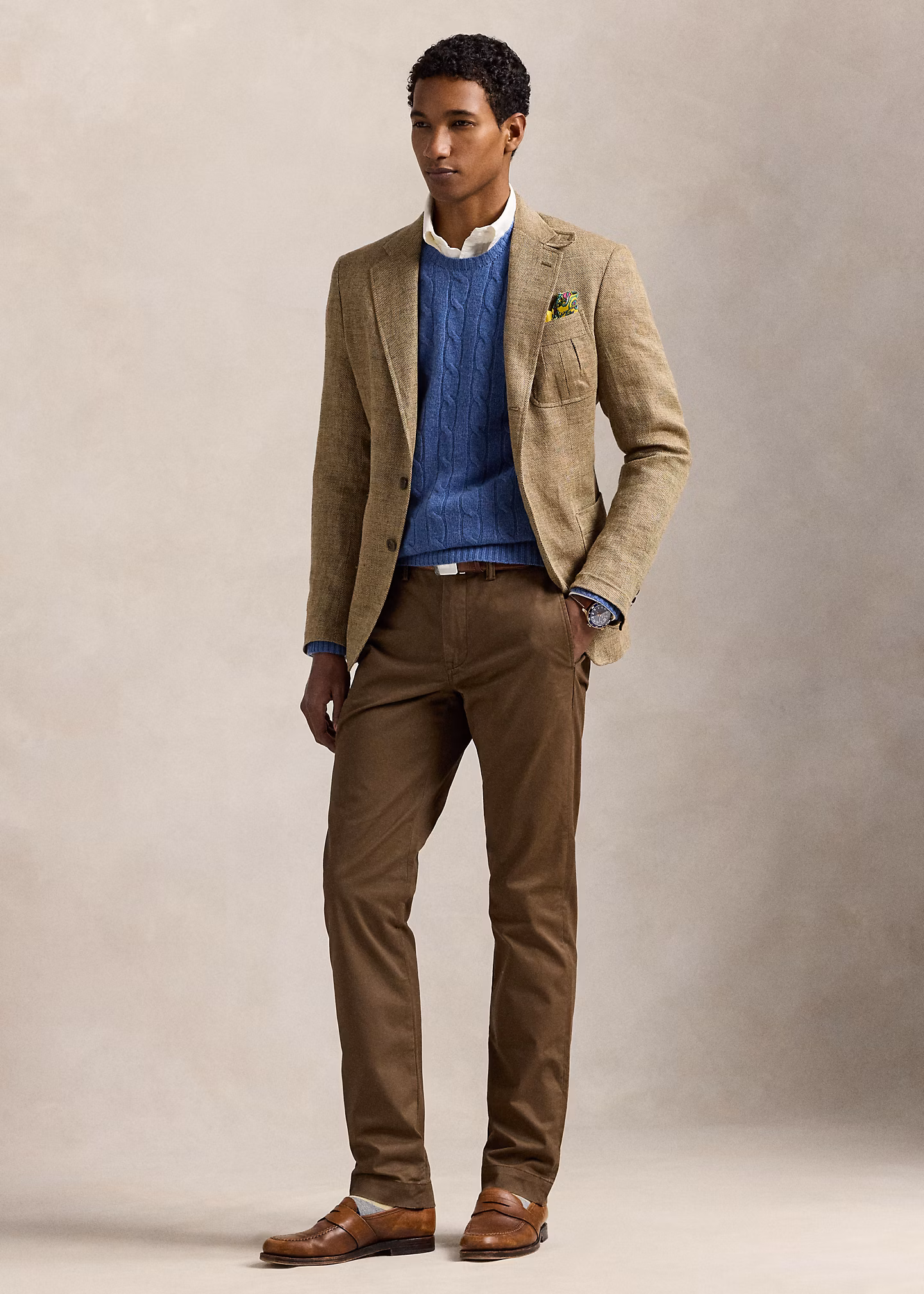 Stretch-Straight-Fit Chinohose Bedford - RALPH LAUREN OUTLET