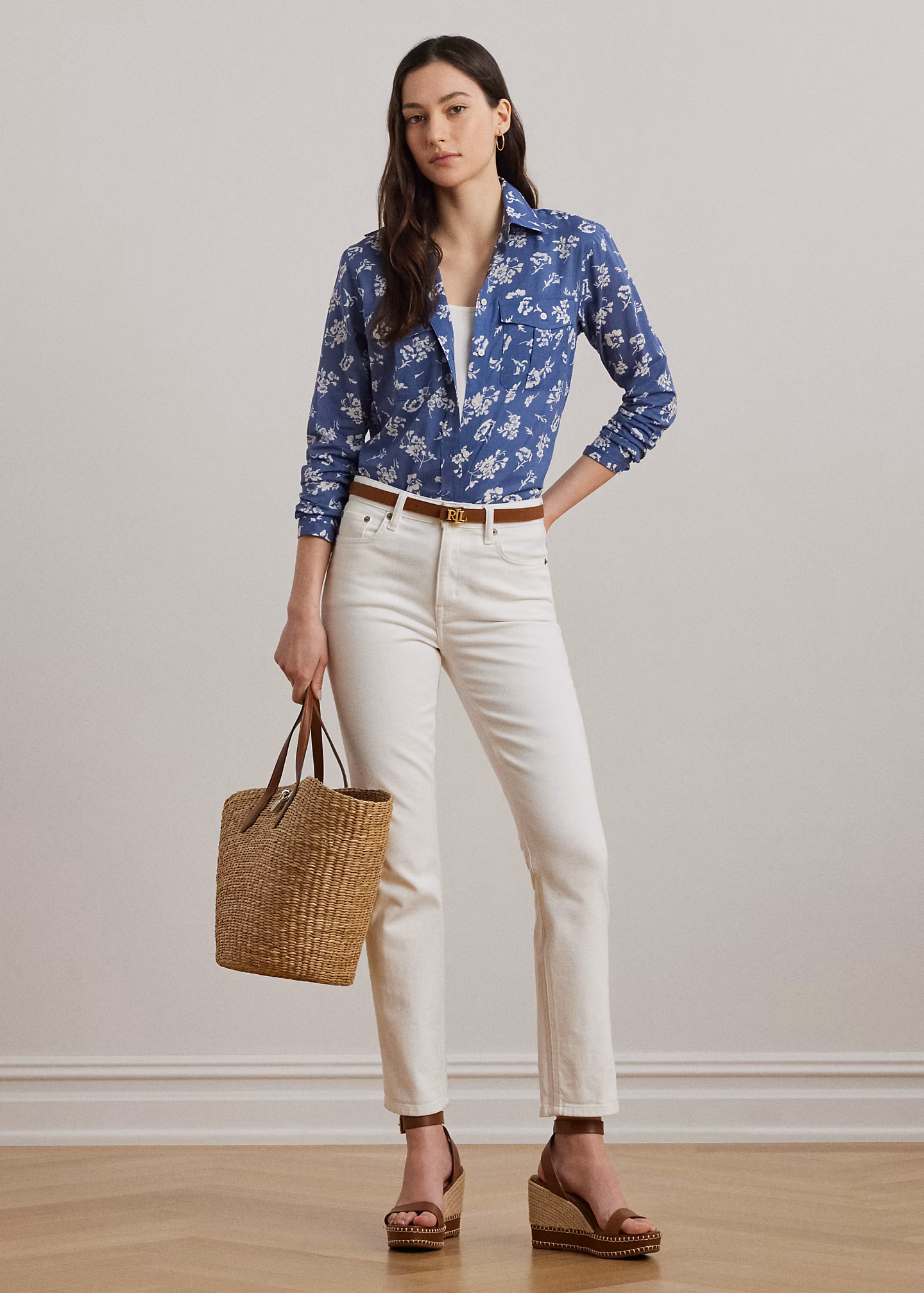 Classic-Fit Hemd aus Baumwollvoile - RALPH LAUREN OUTLET