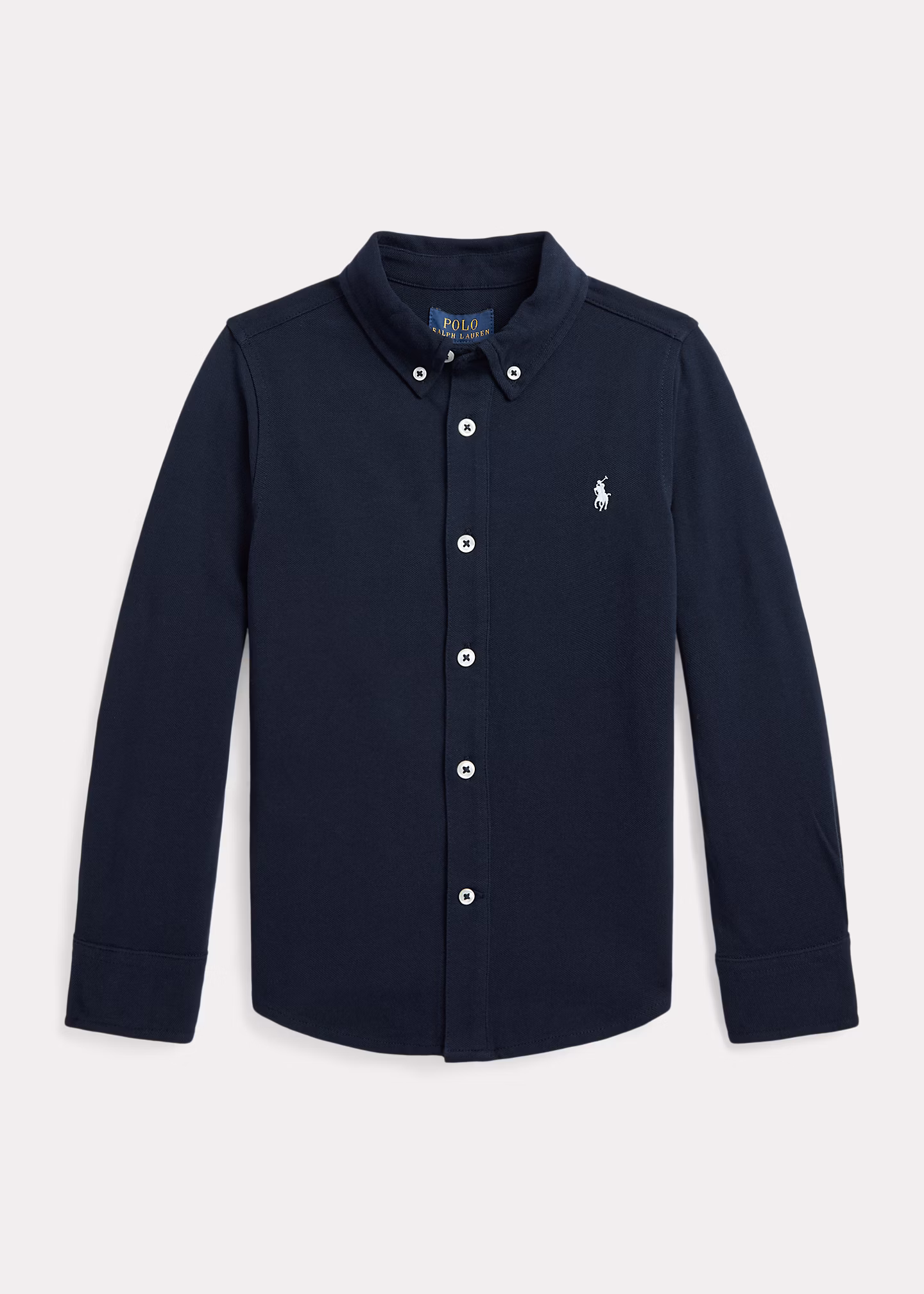 Federleichtes Baumwollpiqué-Hemd - RALPH LAUREN OUTLET