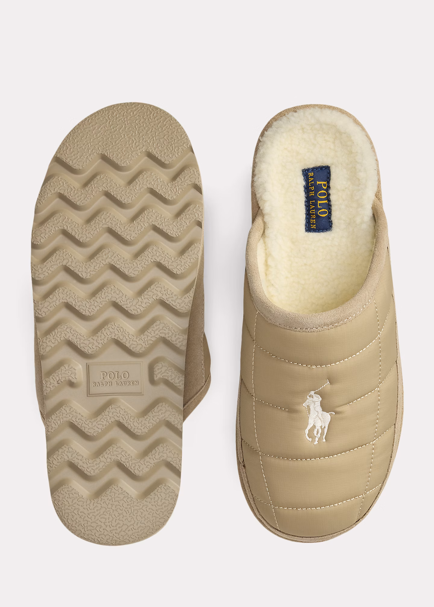 Slipper Reade mit Wildlederbesatz - RALPH LAUREN OUTLET
