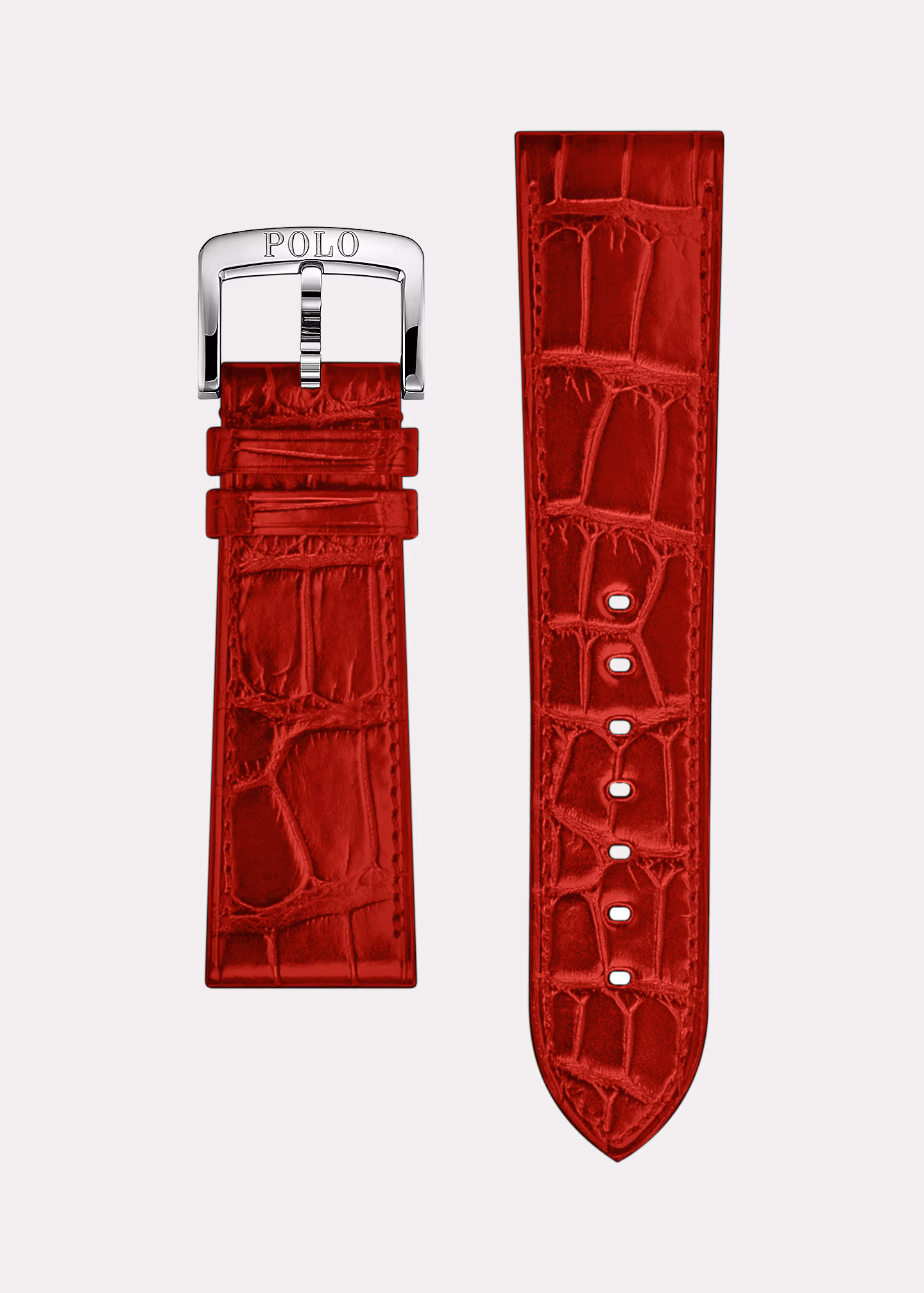 Uhrenarmband aus Alligatorleder - RALPH LAUREN OUTLET