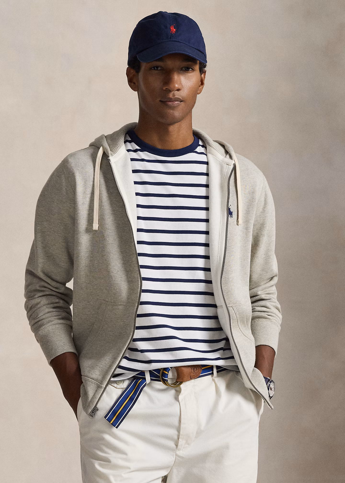 Fleece-Kapuzenjacke - RALPH LAUREN OUTLET