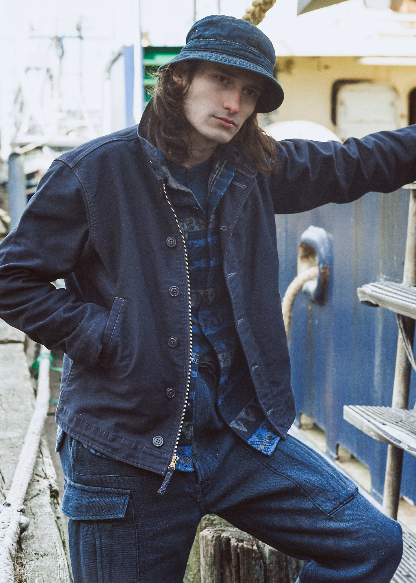 Beidseitiges Jacquard-Arbeitshemd - RALPH LAUREN OUTLET