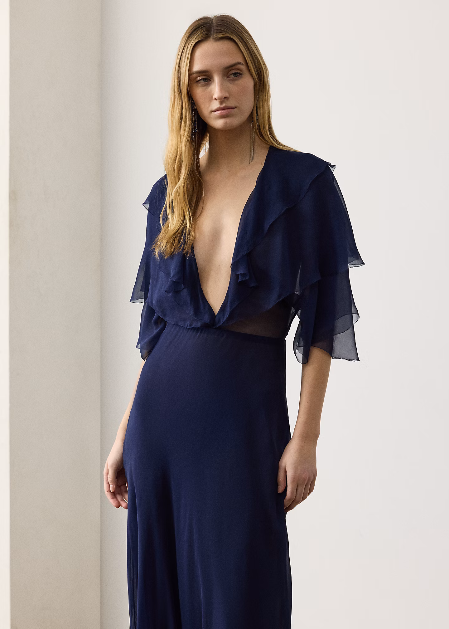 Abendkleid Irenne aus Chiffon - RALPH LAUREN OUTLET