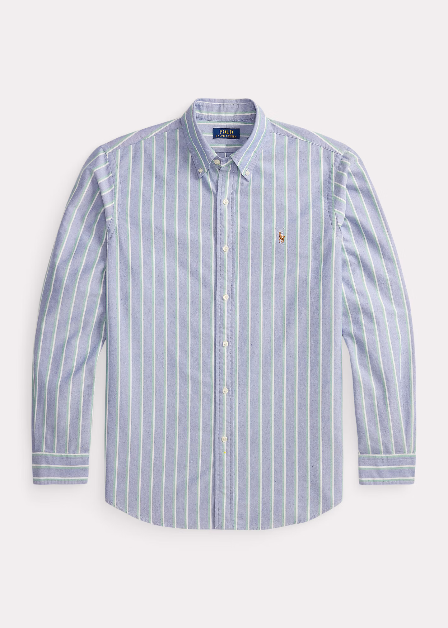 Gestreiftes Custom-Fit Oxfordhemd - RALPH LAUREN OUTLET