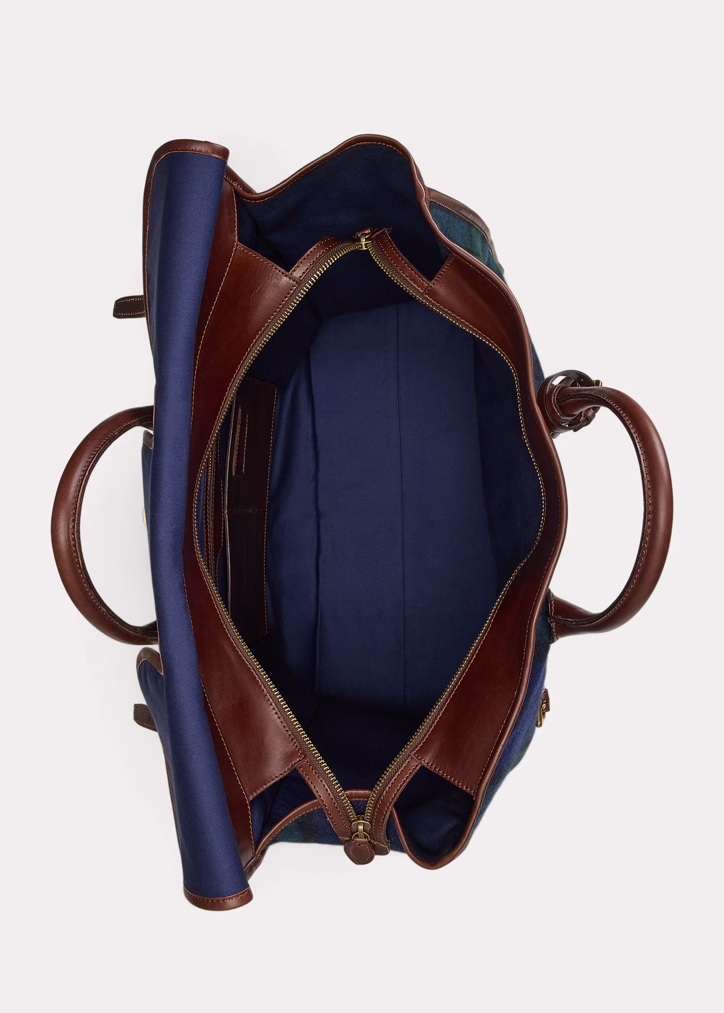 Weekender-Tasche aus Tweed und Leder - RALPH LAUREN OUTLET