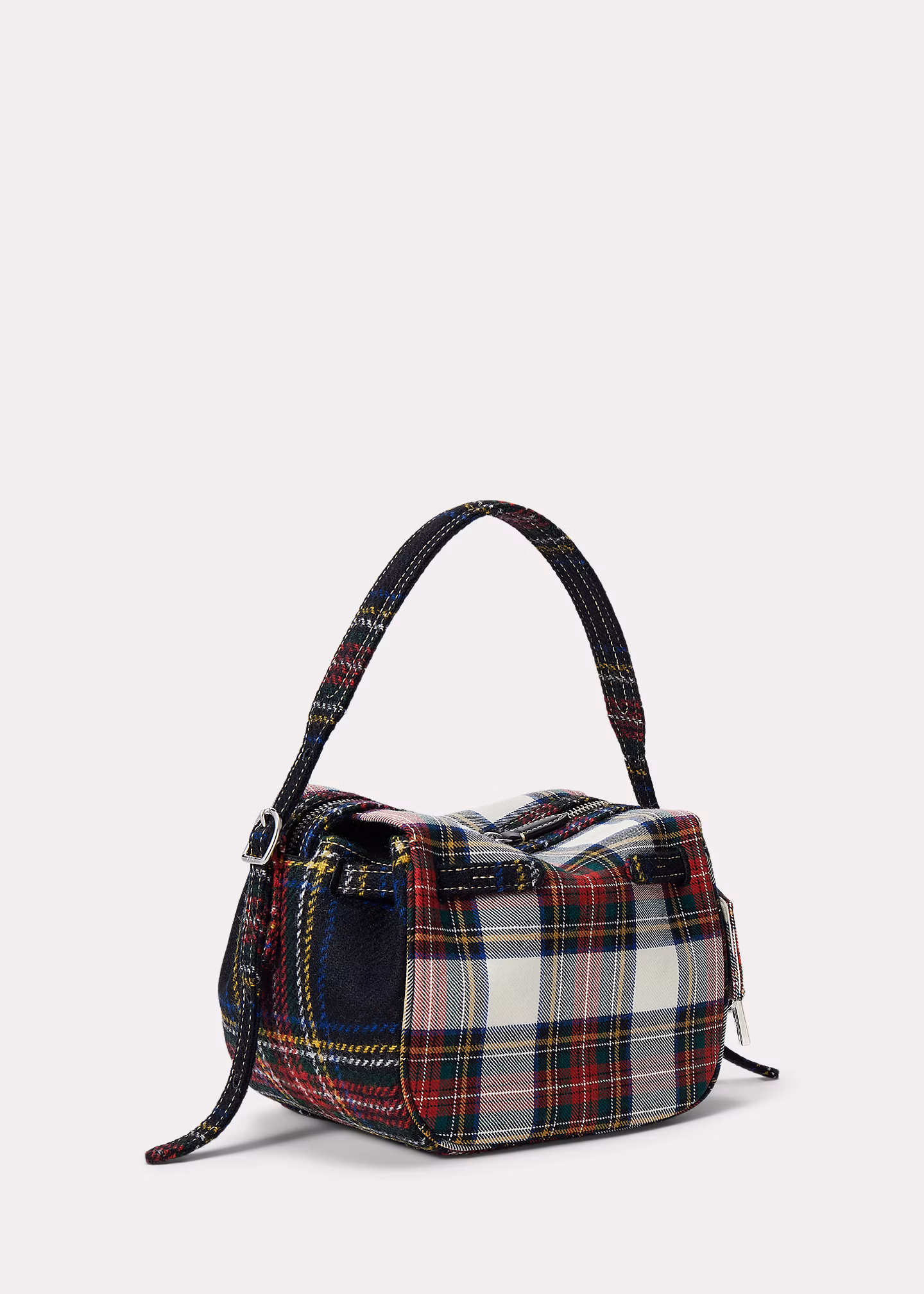 Mini-Tartan-Umhängetasche Polo ID - RALPH LAUREN OUTLET