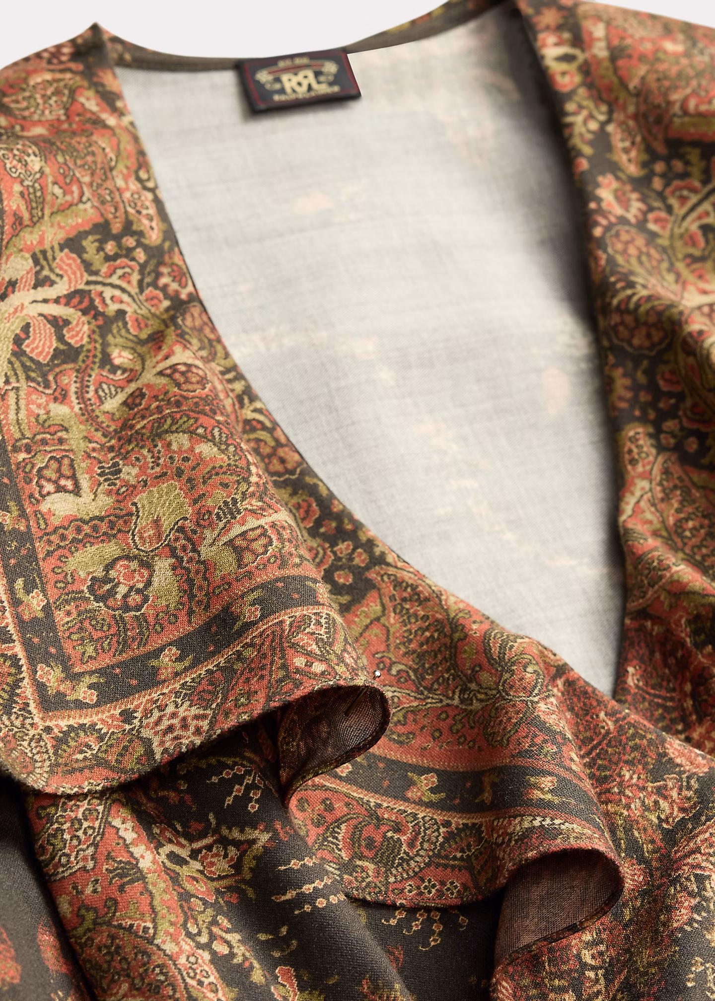 Wickelkleid mit Paisley-Motiv - RALPH LAUREN OUTLET