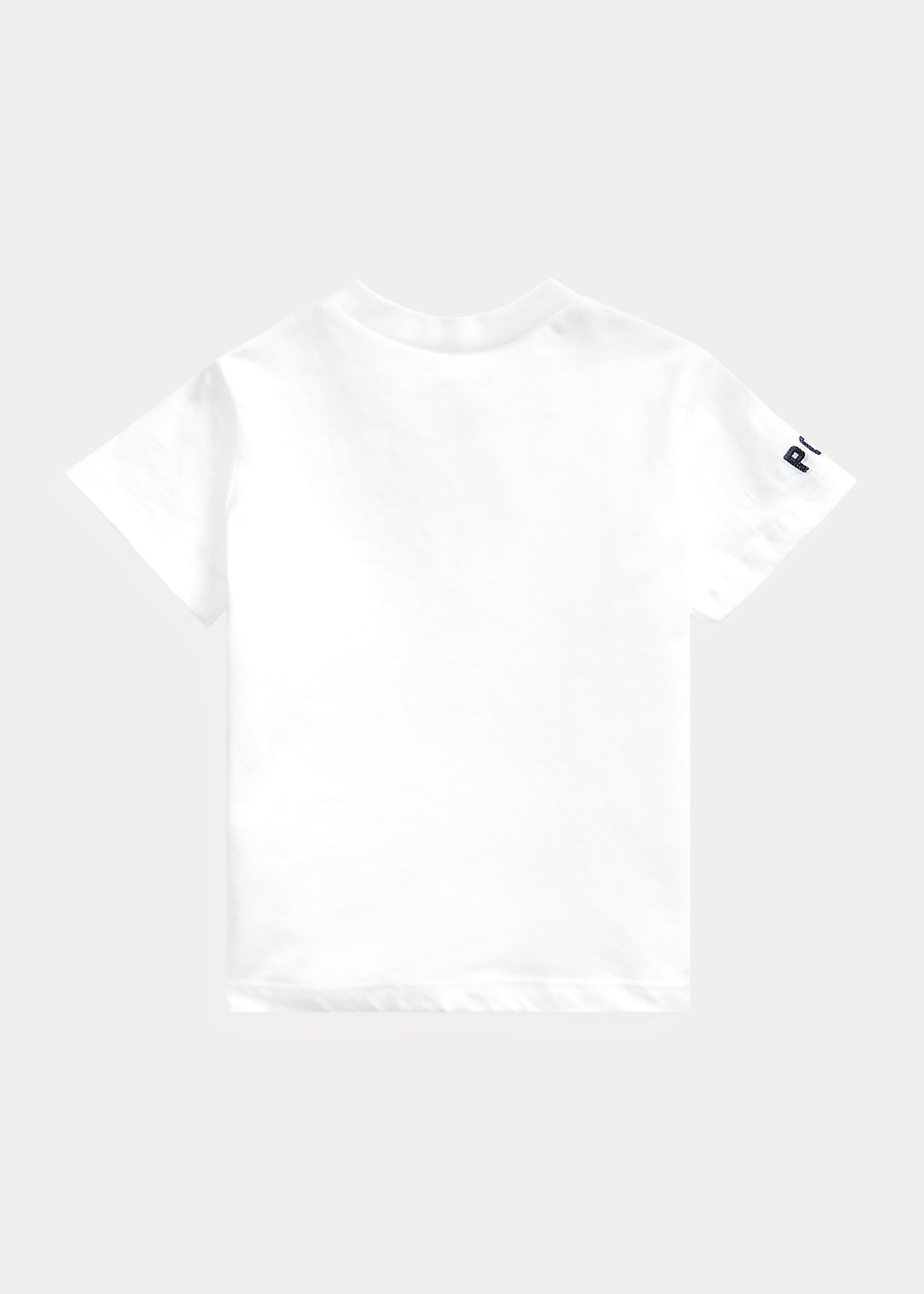 Baumwolljersey-T-Shirt mit Polo Bear - RALPH LAUREN OUTLET