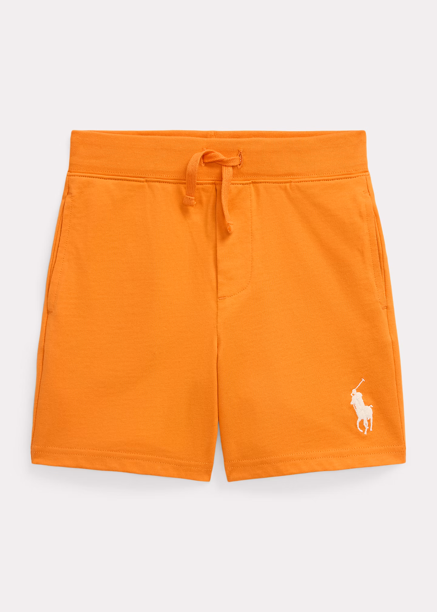 Shorts aus Baumwolljersey mit Big Pony - RALPH LAUREN OUTLET