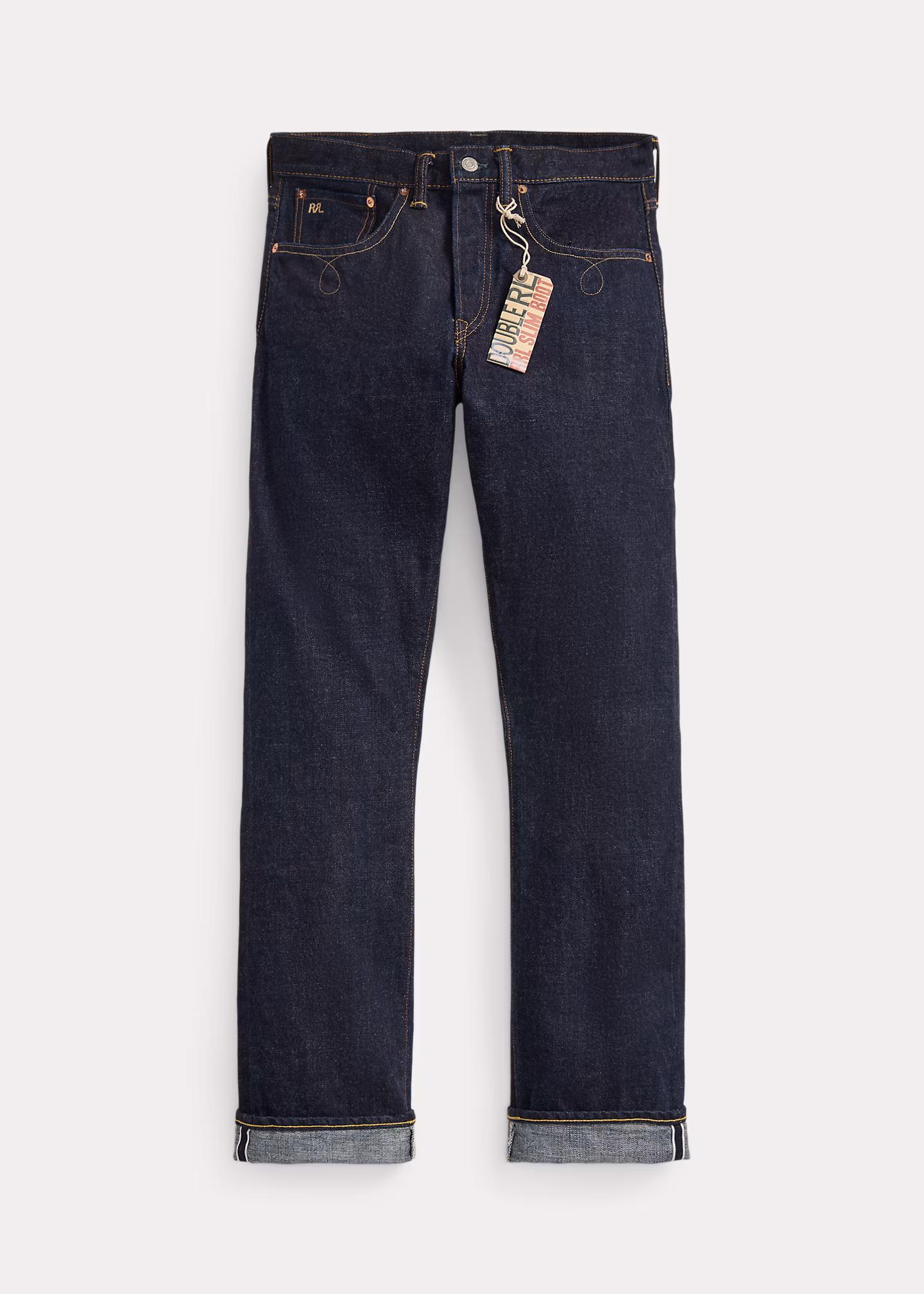 Slim-Fit Selvedge-Bootcut-Jeans - RALPH LAUREN OUTLET