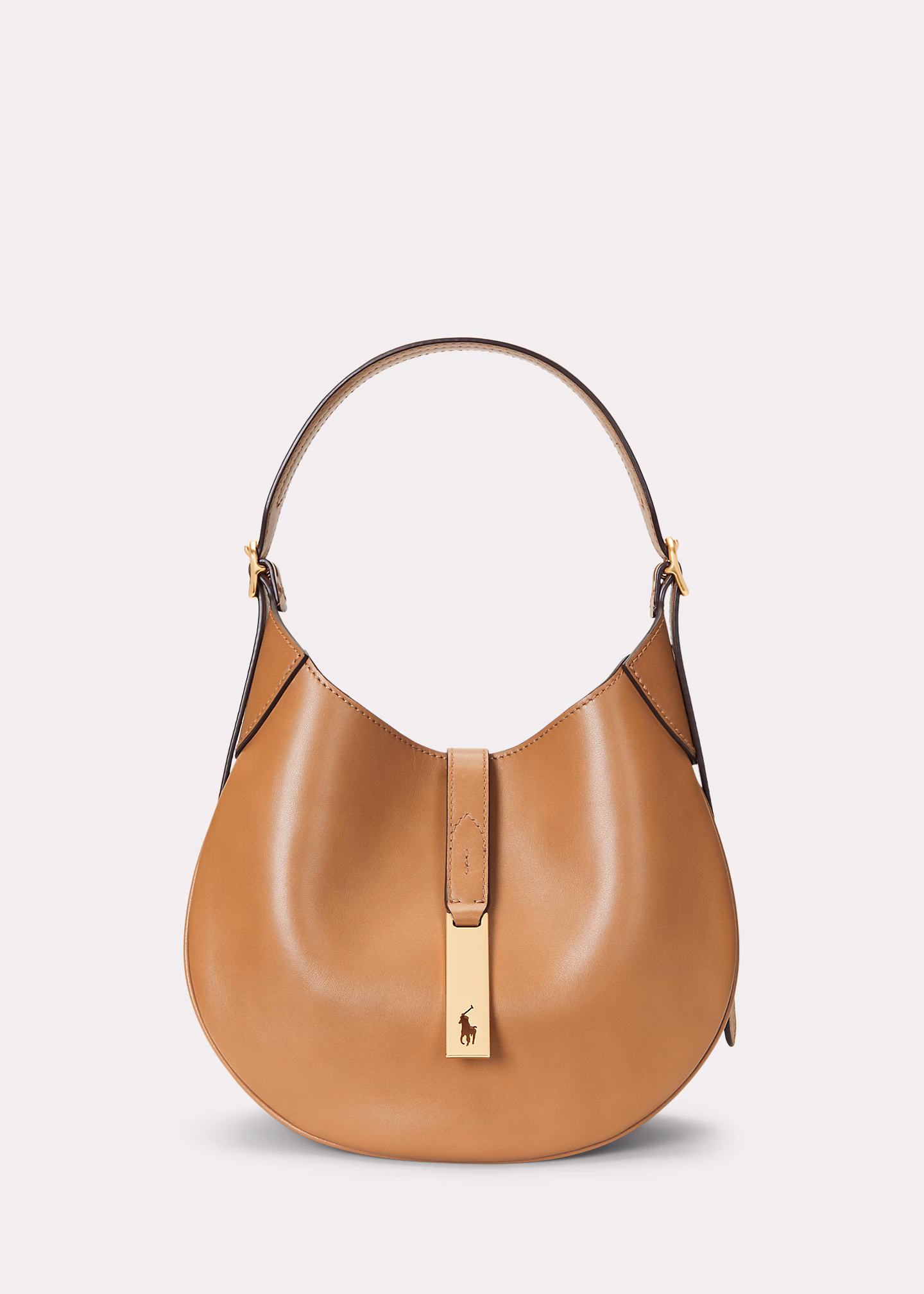 Kleine Schultertasche Polo ID aus Leder - RALPH LAUREN OUTLET