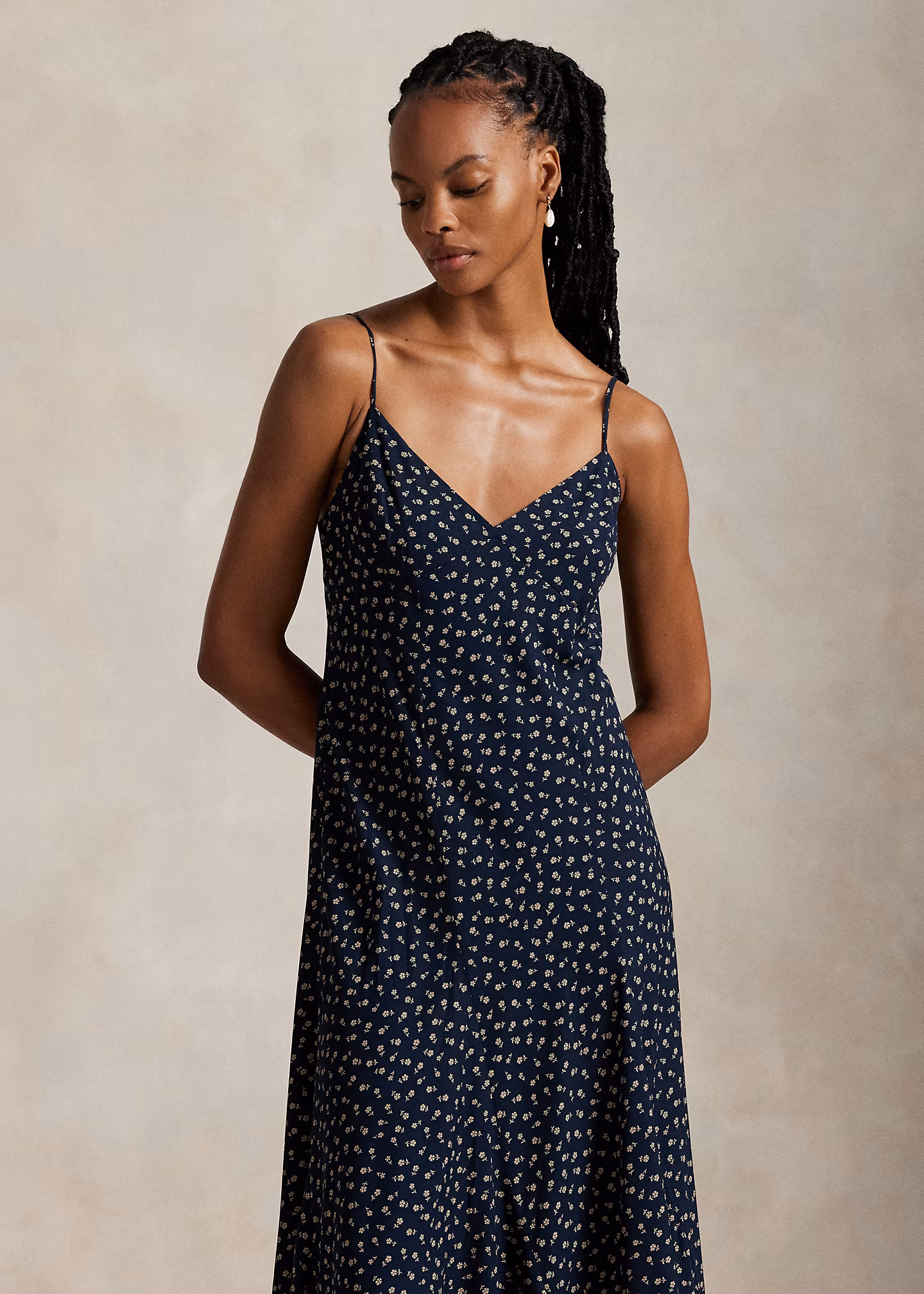Ärmelloses Kleid mit Blumenmuster - RALPH LAUREN OUTLET