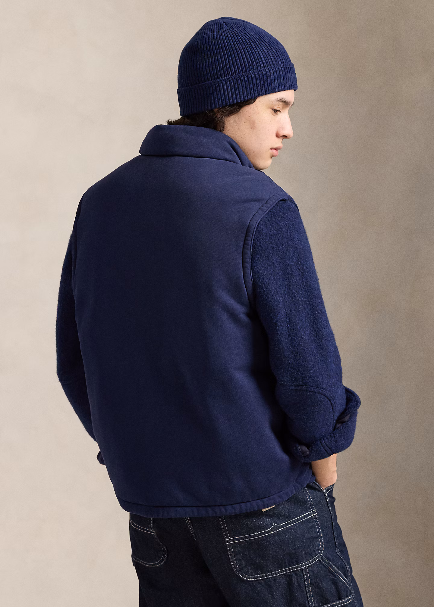 Utility-Weste aus Loopback-Fleece - RALPH LAUREN OUTLET