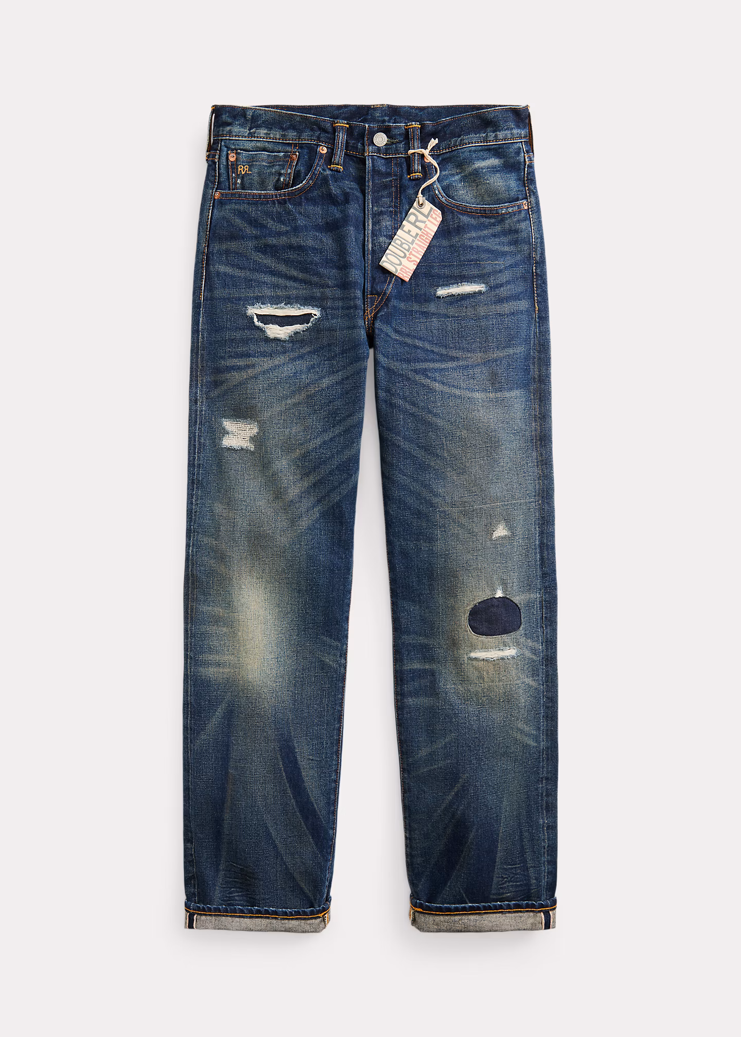 Straight-Fit Jeans mit Hawley-Waschung - RALPH LAUREN OUTLET